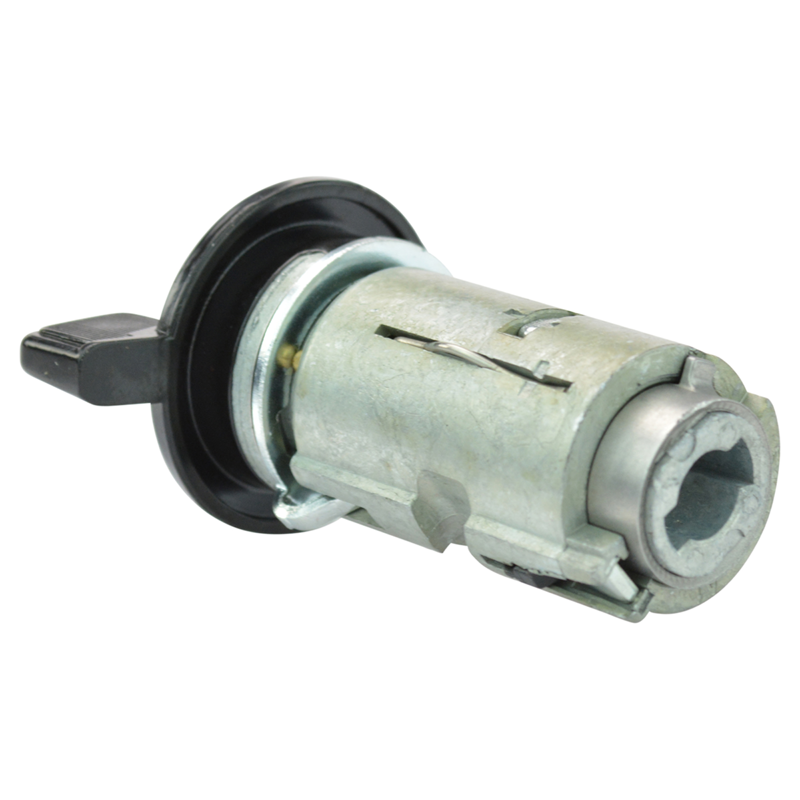 TRQ Ignition Lock Cylinder Black Bezel With Key Compatible with GM Car Van Pickup Truck SUV