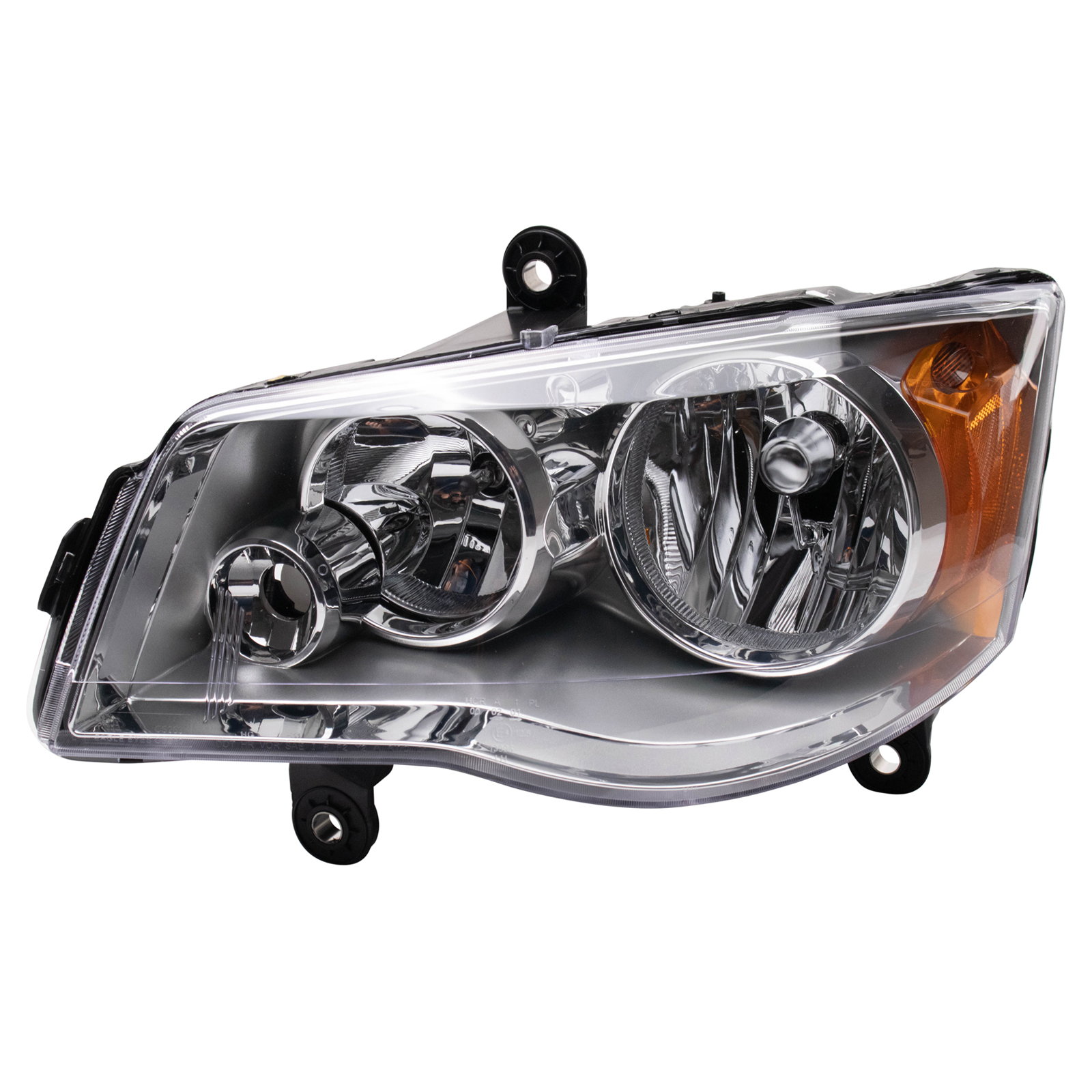 TRQ Lighting Kit Driver & Passenger Side Compatible with 2011-2020 Dodge Grand Caravan CH2502192 CH2503192 CH2800199 CH2801199