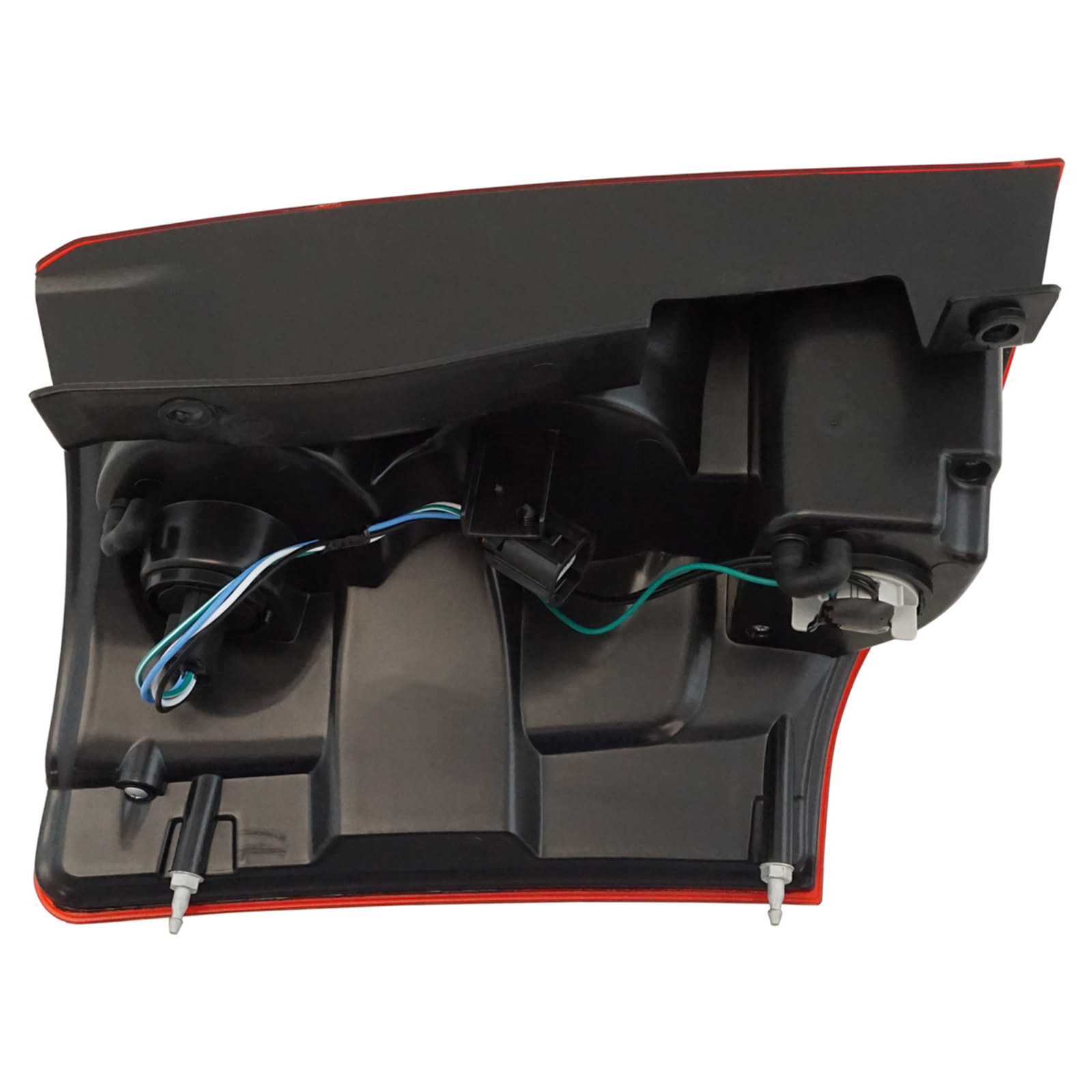 TRQ Passenger Side Tail Light Assembly Set LED Compatible with 2011-2020 Dodge Grand Caravan CH2801199