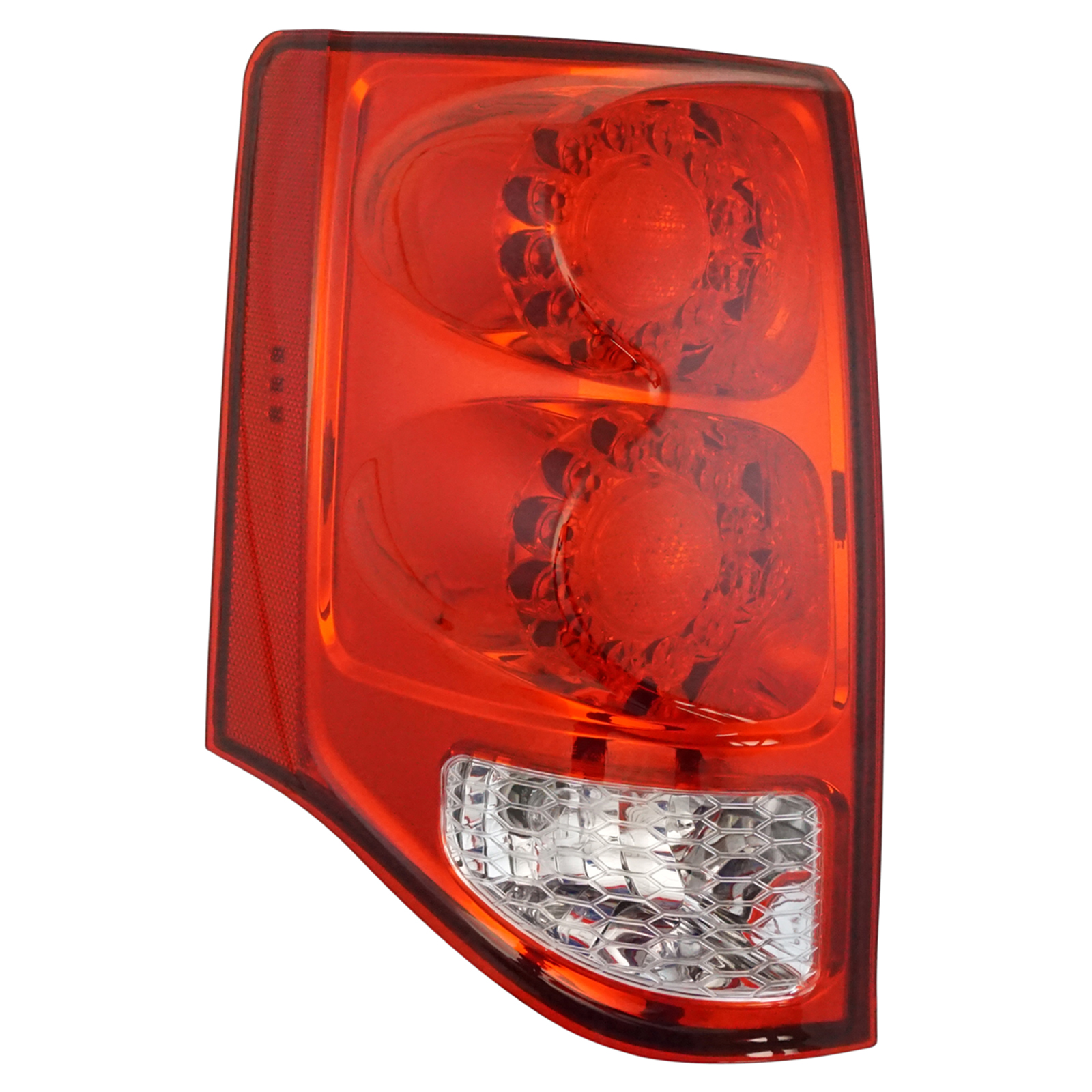 TRQ  Rear Tail Lights Set Driver & Passenger Side CH2800199 CH2801199 Compatible with 2011-2020 Dodge Grand Caravan