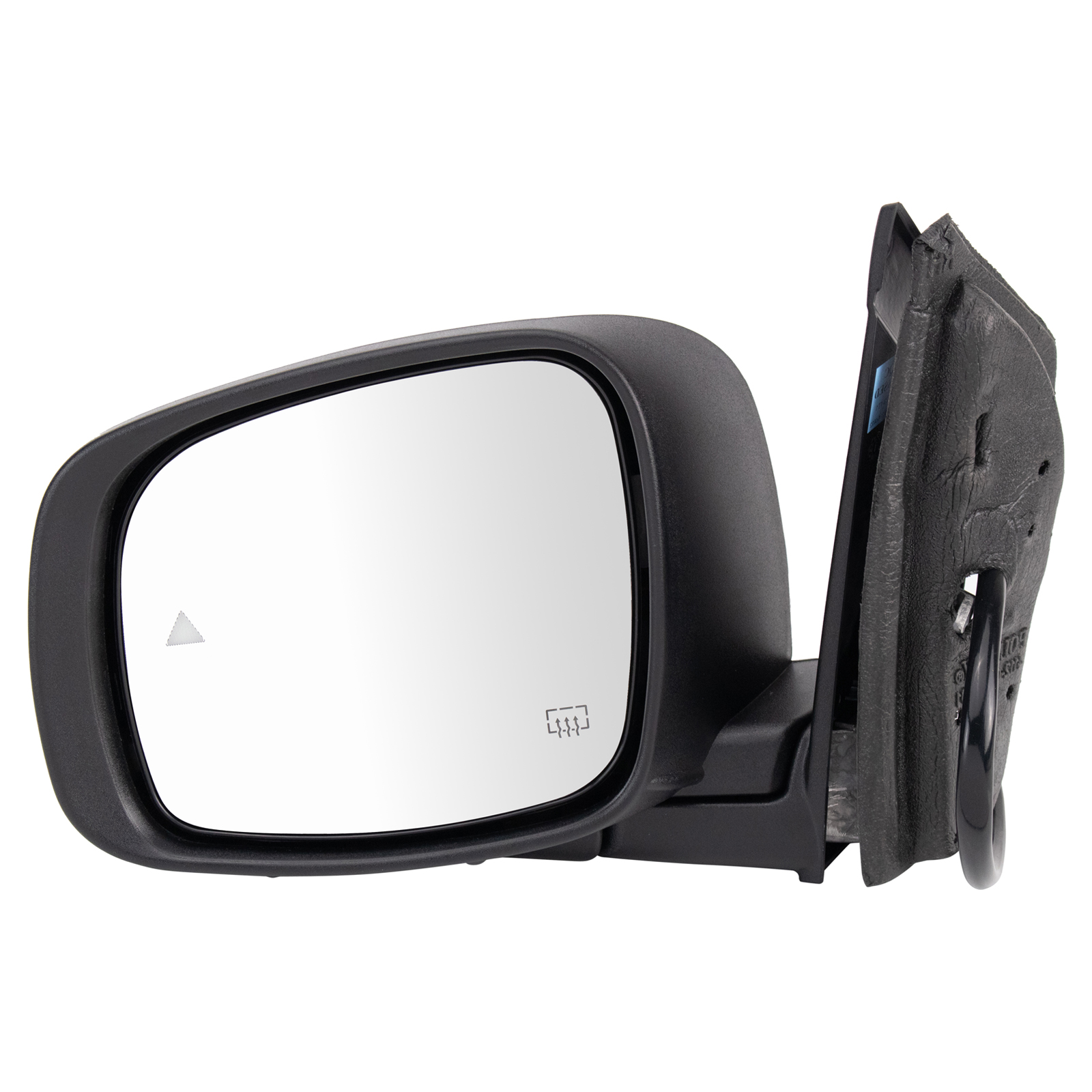 TRQ Driver Side Mirror Assembly Power Heated Power Folding Memory Blind Spot Turn Signal Compatible with 2013-2016 Chrysler Town and Country 2013-2016 Dodge Grand Caravan