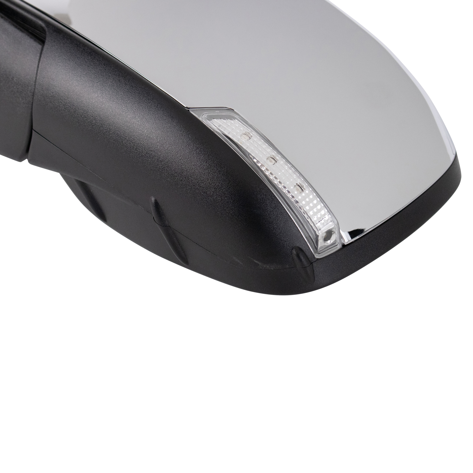 TRQ Driver Side Mirror Assembly Power Heated Power Folding Memory Blind Spot Turn Signal Compatible with 2013-2016 Chrysler Town and Country 2013-2016 Dodge Grand Caravan