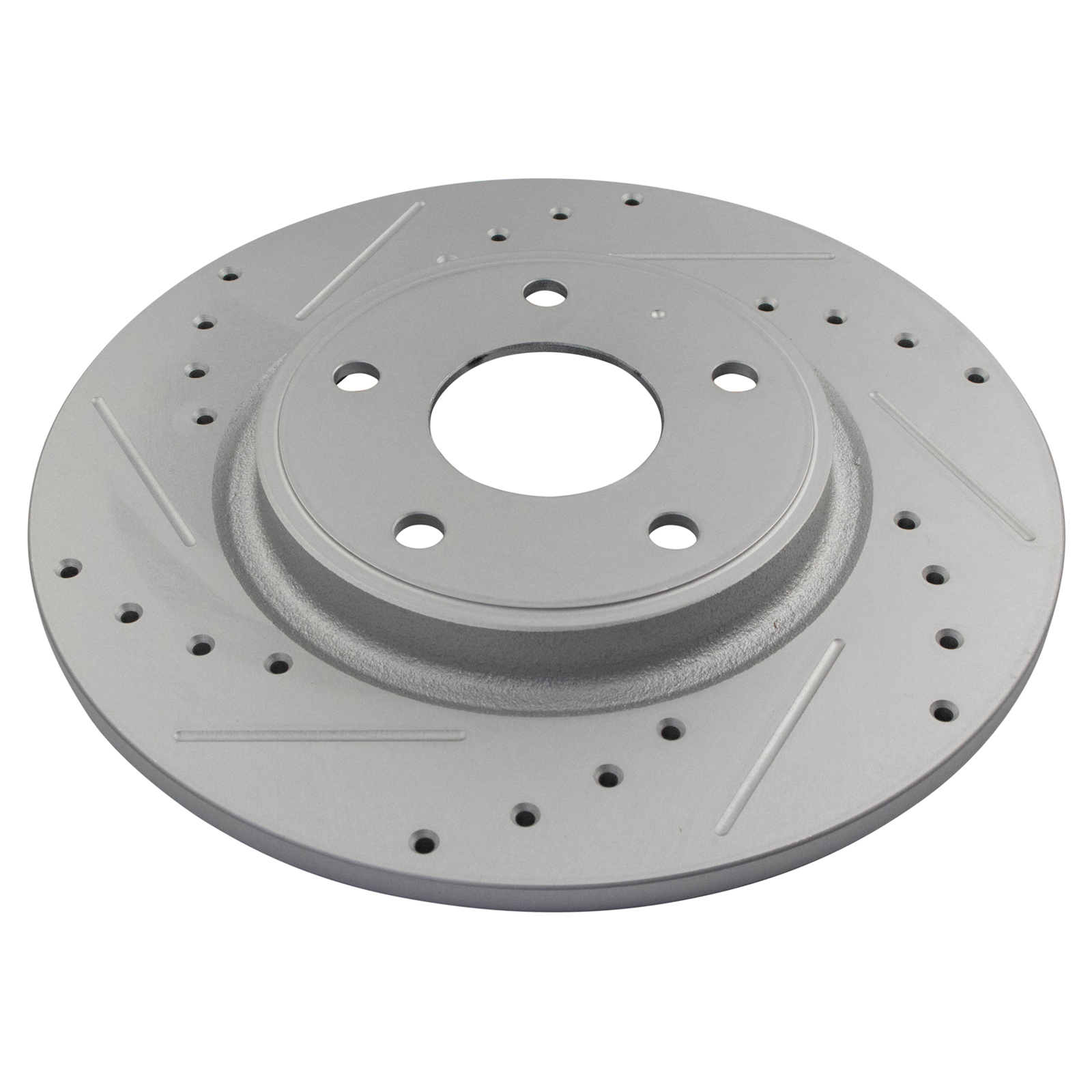 TRQ Rear Ceramic Brake Pad & Performance Rotor Kit