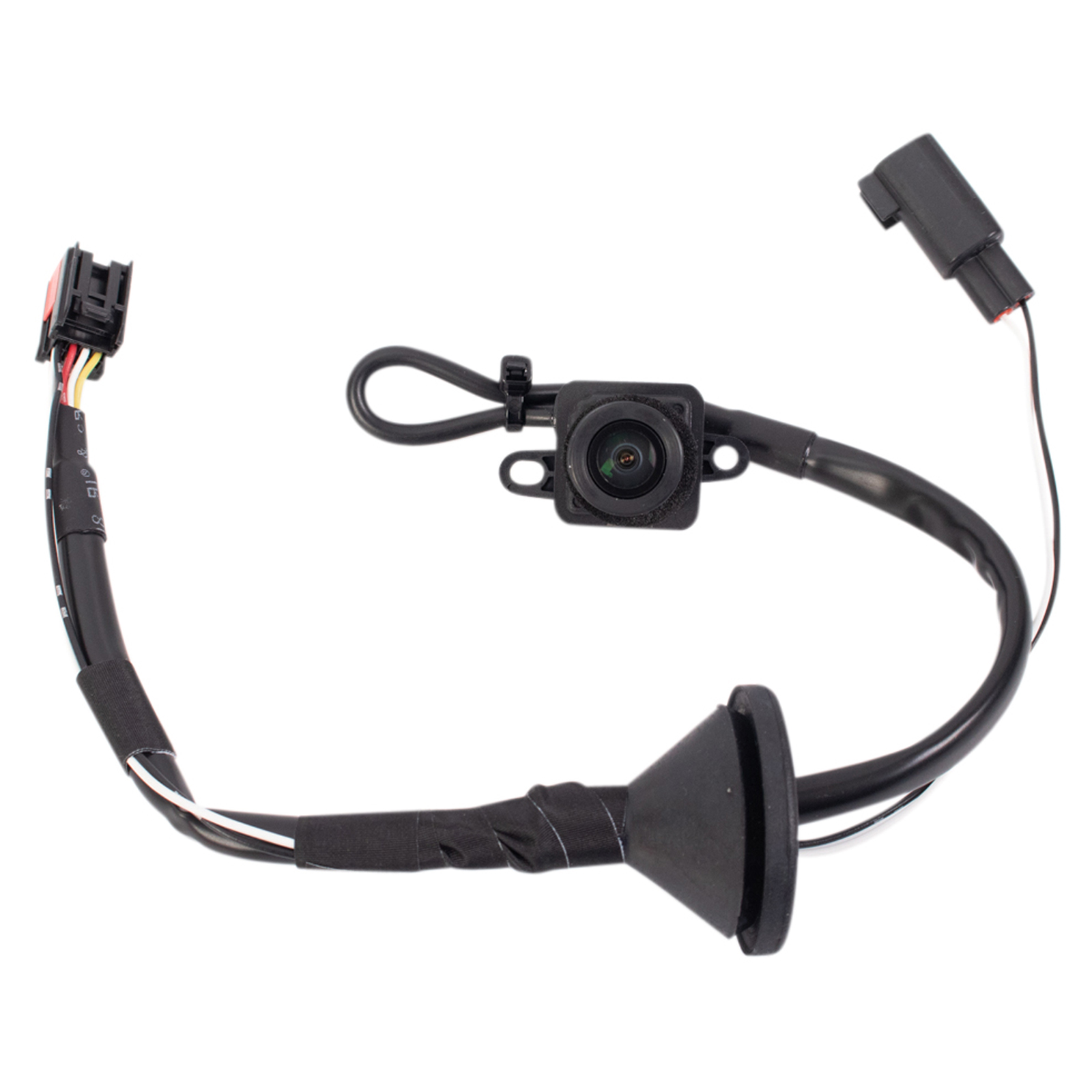 TRQ Rear View Camera Compatible with 11-16 Chrysler Town & Country 11-20 Dodge Grand Caravan