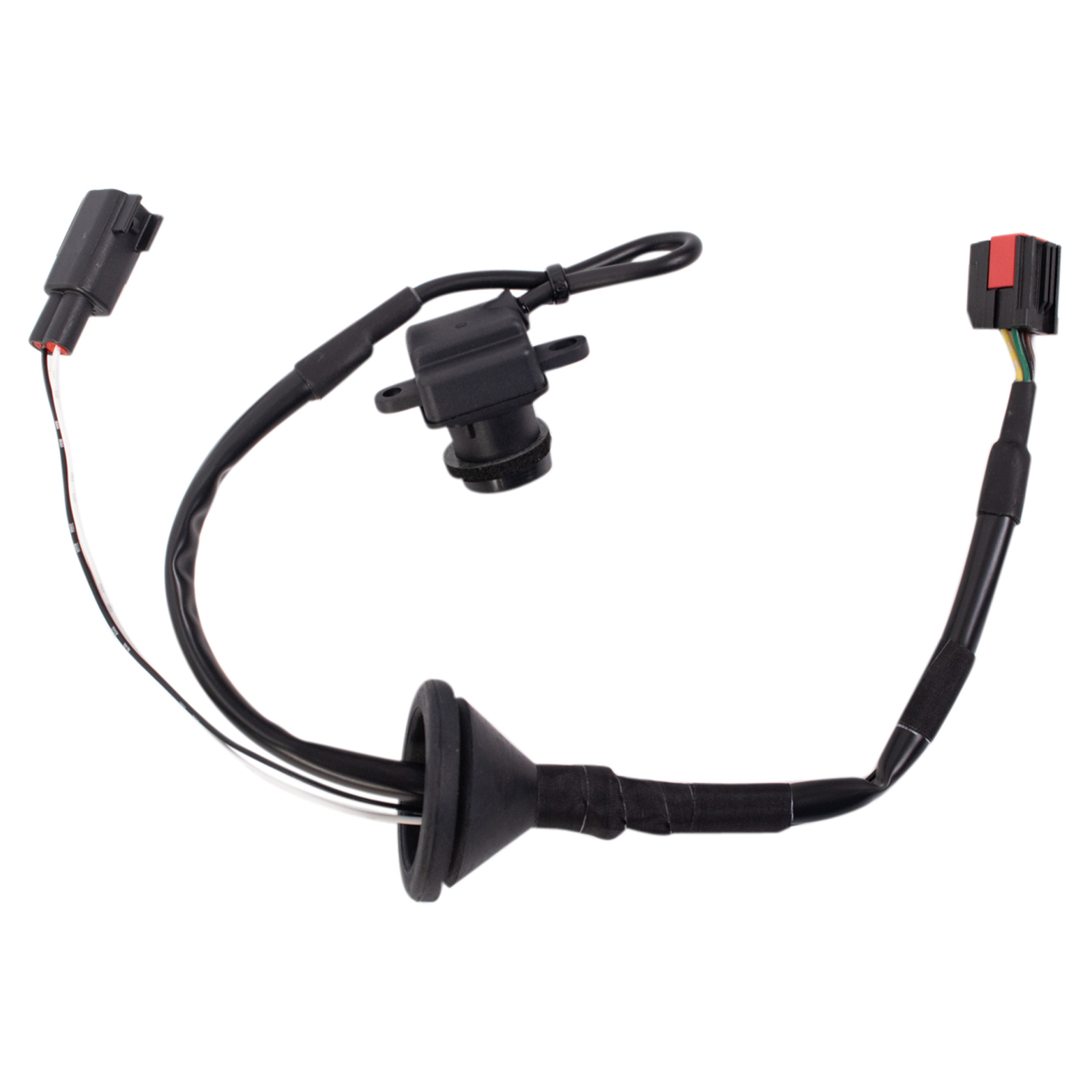 TRQ Rear View Camera Compatible with 11-16 Chrysler Town & Country 11-20 Dodge Grand Caravan