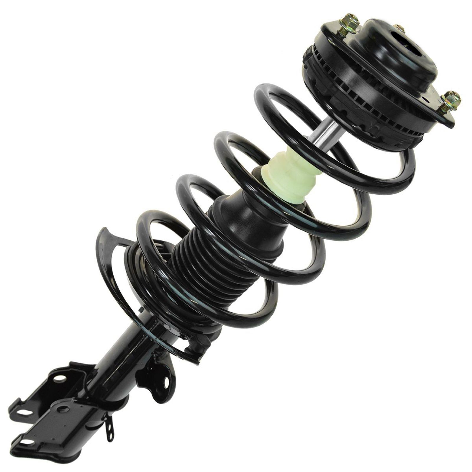 TRQ Front Steering & Suspension Kit Complete Strut & Coil Spring Assembly Sway Bar Stabilizer Link Tie Rod Compatible with 2008-2016 Chrysler Town & Country 2008-2020 Dodge Grand Caravan