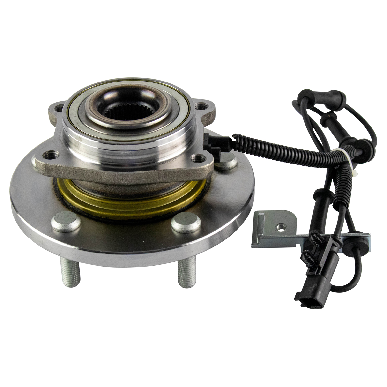 TRQ Front Wheel Bearing & Hub Assembly with ABS Sensor Compatible with 2012-2016 Chrysler Town & Country 2012-2020 Dodge Grand Caravan 2012-2015 Ram C/V 2013-2014 Volkswagen Routan