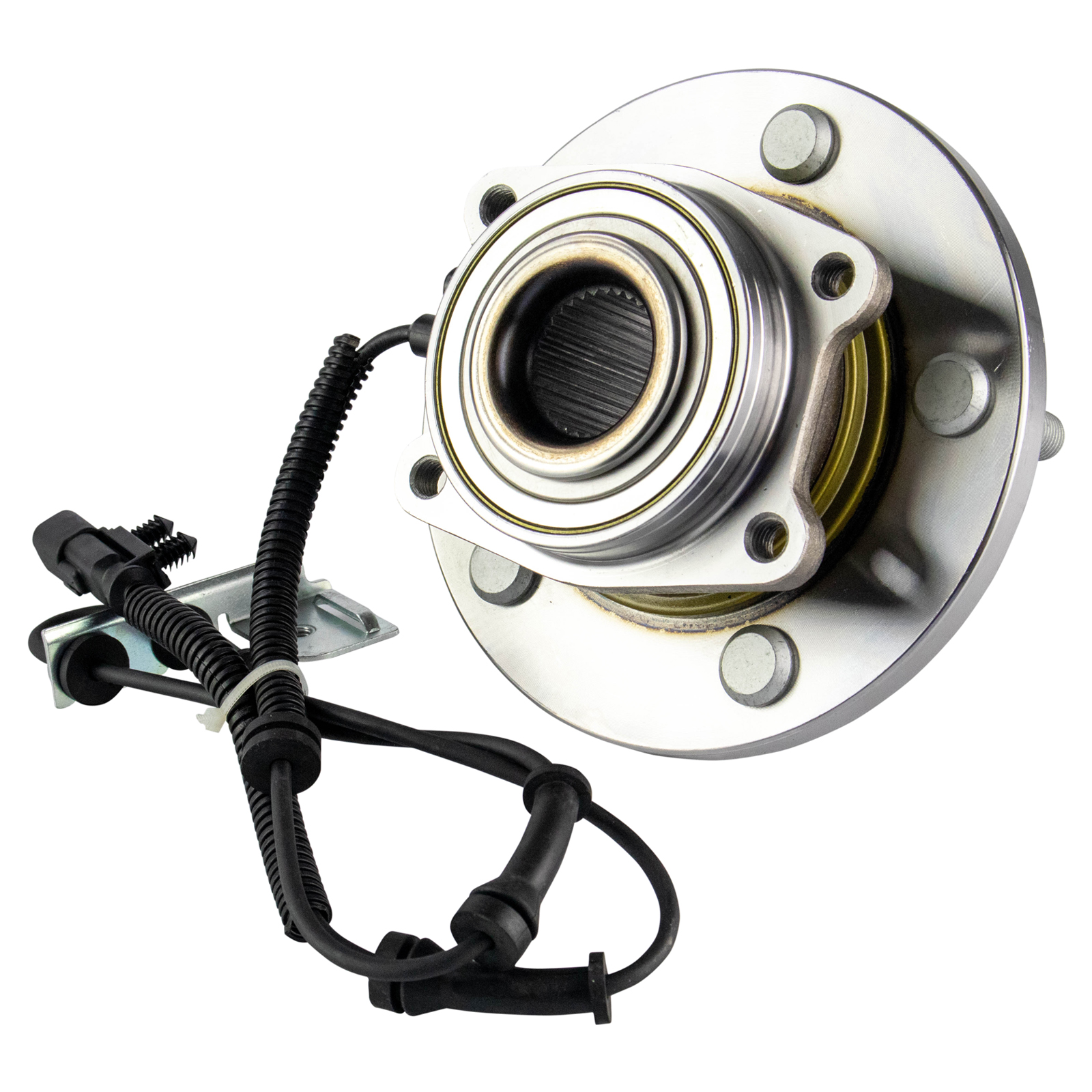 TRQ Front Wheel Bearing & Hub Assembly with ABS Sensor Compatible with 2012-2016 Chrysler Town & Country 2012-2020 Dodge Grand Caravan 2012-2015 Ram C/V 2013-2014 Volkswagen Routan