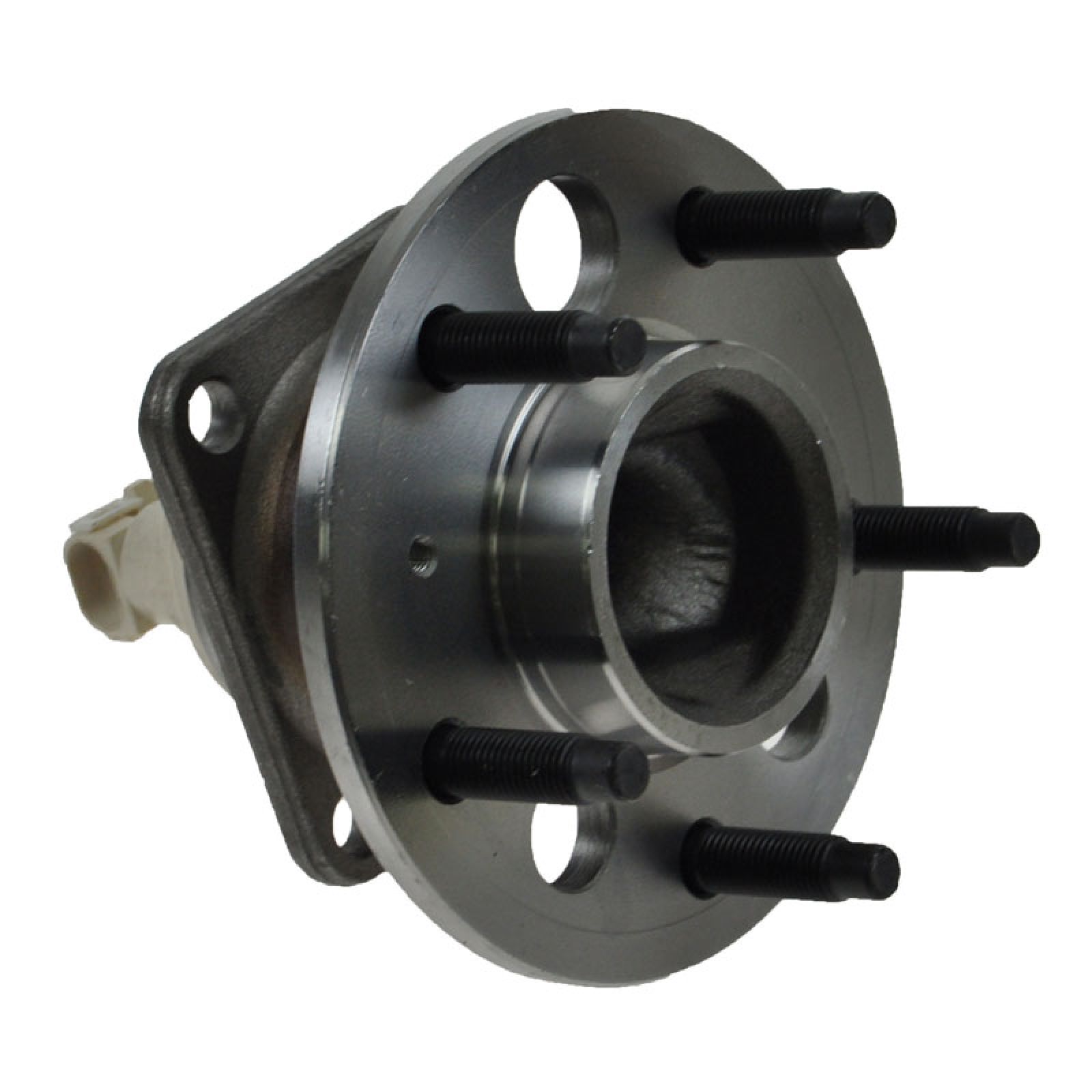 TRQ Rear Wheel Bearing and Hub Assembly Set 2 Piece Compatible with 2000-2008 Chevrolet Impala 4 Wheel ABS 2009-2013 Impala 2014-2016 Impala Limited 2006-2009 Buick LaCrosse 1997-2002 Regal