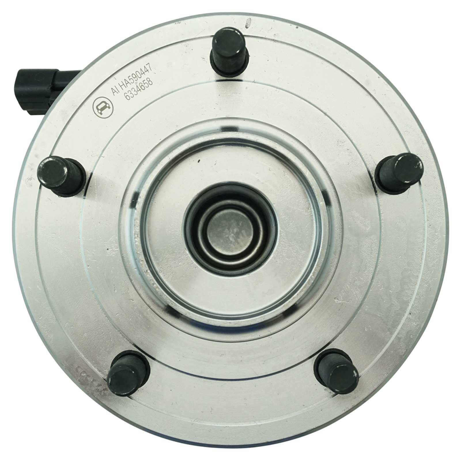TRQ Rear Driver and Passenger Side Wheel Bearing and Hub Assembly Set 2 Piece Compatible with 12-16 Chrysler Town and Country 12-20 Dodge Grand Caravan 12-15 Ram C V 12-14 Volkswagen Routan