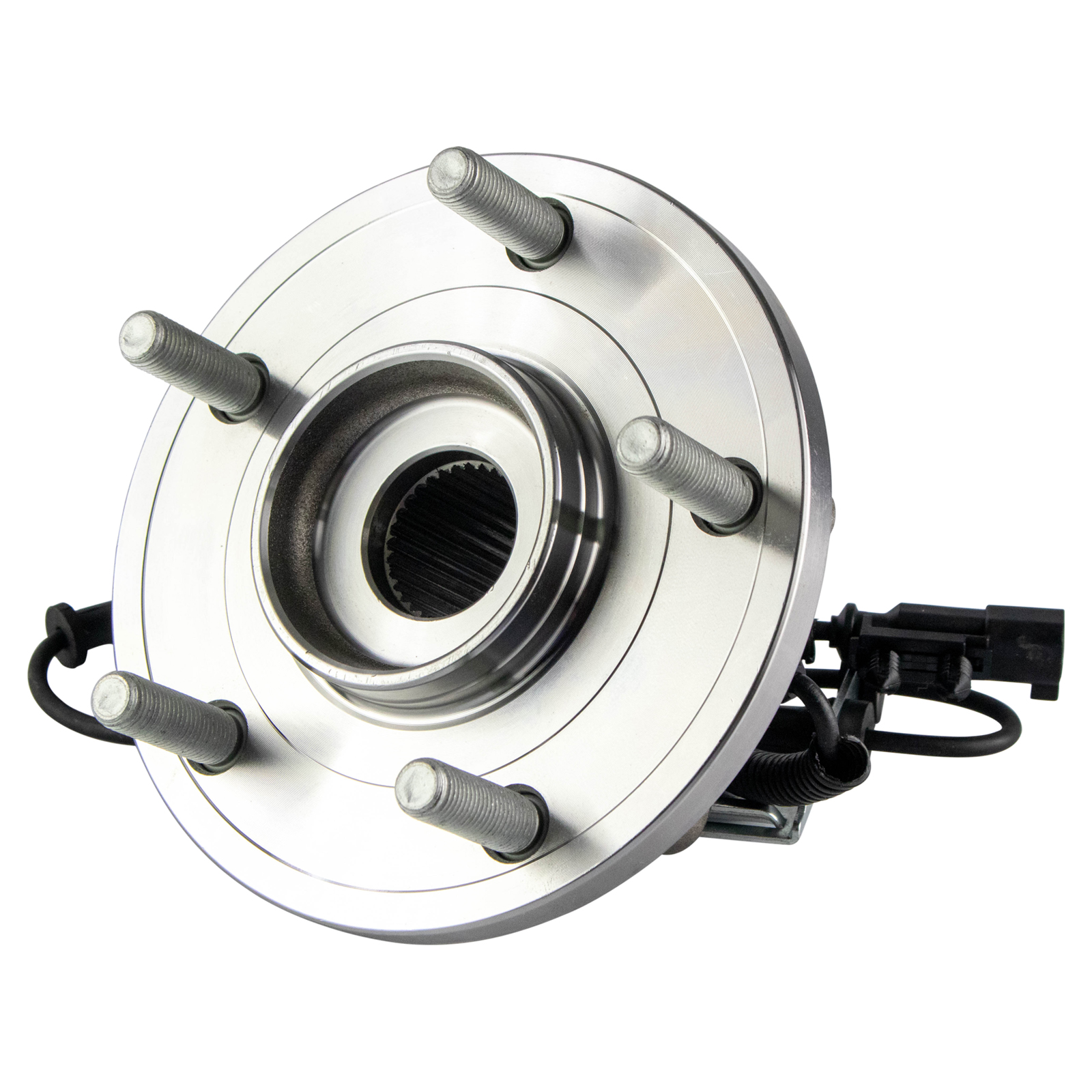 TRQ 2 Piece Wheel Bearing & Hub Assembly Set Compatible with 2012-2016 Chrysler Town & Country 2012-2020 Dodge Grand Caravan 2012-2015 Ram C/V 2013-2014 Volkswagen Routan