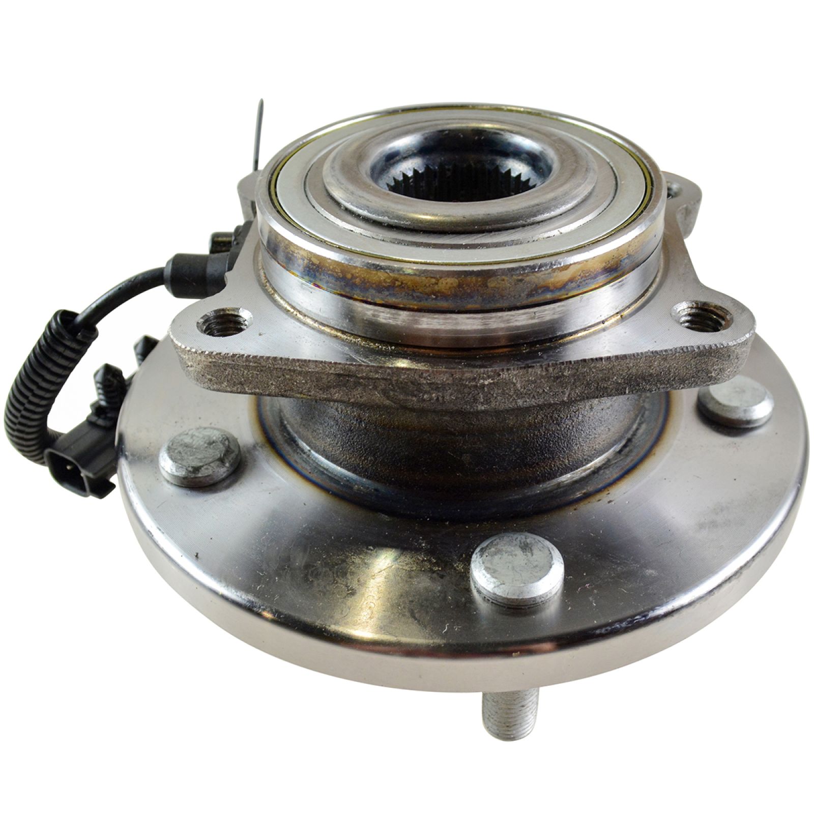 TRQ 2 Piece Wheel Bearing & Hub Assembly Set Compatible with 2012-2016 Chrysler Town & Country 2012-2020 Dodge Grand Caravan 2012-2015 Ram C/V 2012-2014 Volkswagen Routan
