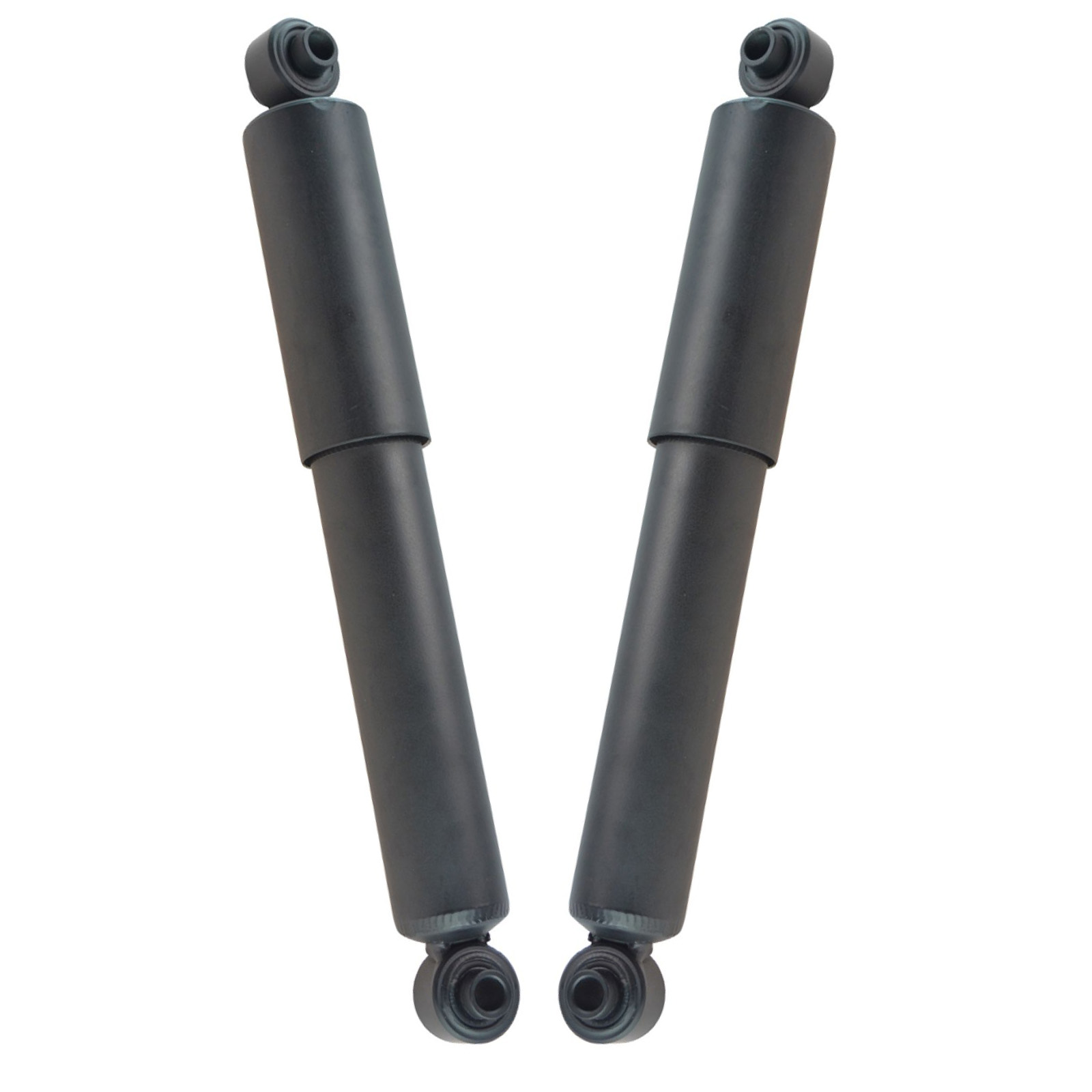TRQ Rear Shock Absorber Set Driver & Passenger Side Compatible with 2008-2016 Chrysler Town & Country 2008-2020 Dodge Grand Caravan 2012-2015 Ram C/V 2009-2014 Volkswagen Routan