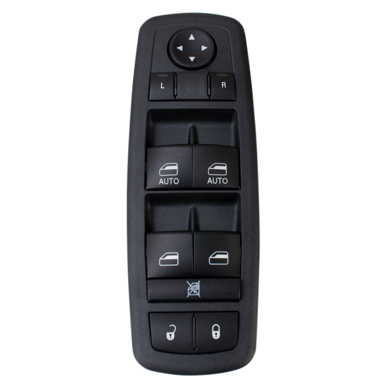 TRQ Front Left Power Window Switch Drivers Side Compatible with 2012-2015 Chrysler Town & Country 2012-2019 Dodge Grand Caravan 2013-2015 Ram 1500 2500 2012-2014 3500 4500 5500
