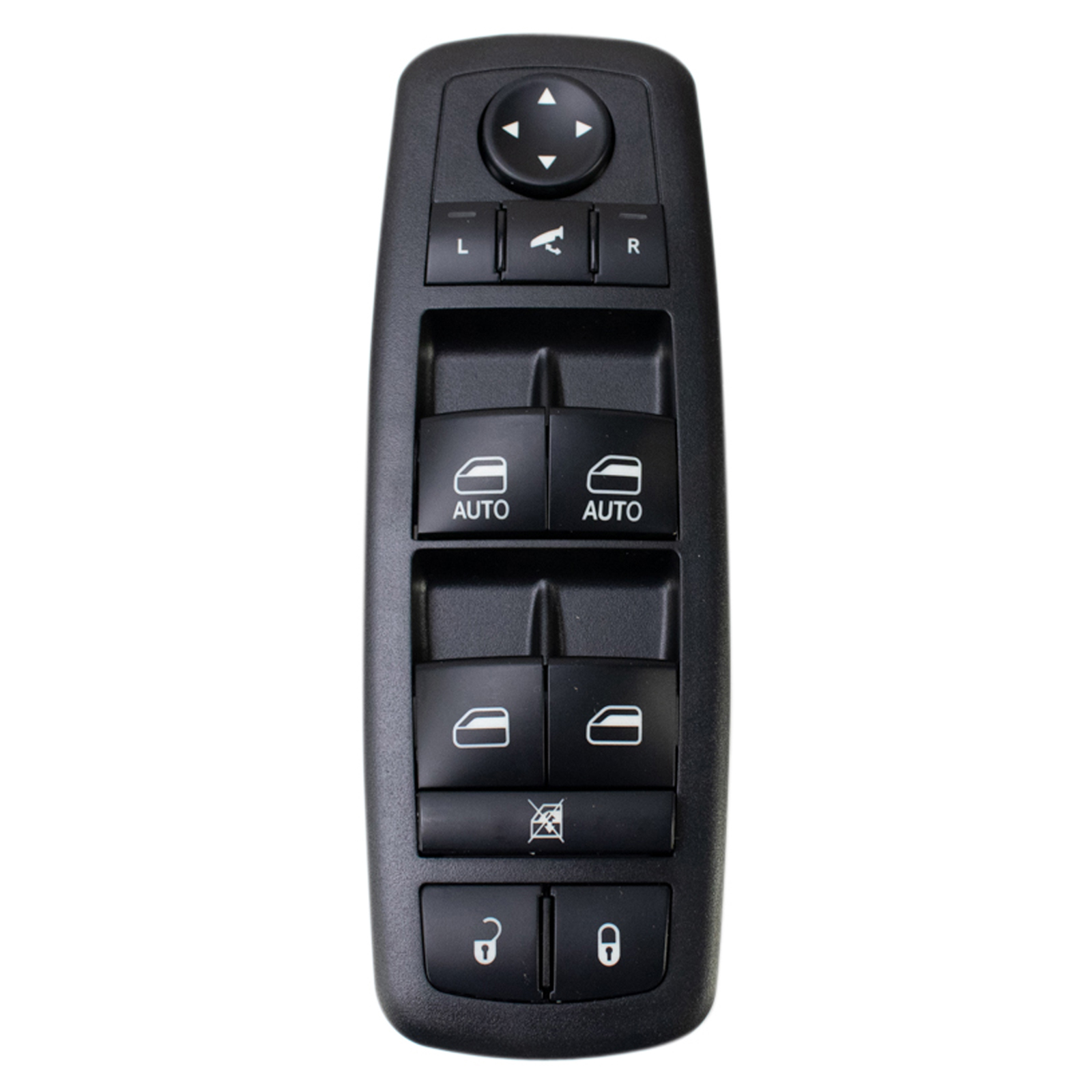 TRQ Front Left Power Window Switch Drivers Side Compatible with 2012-2015 Chrysler Town & Country 2012-2019 Dodge Grand Caravan 2013-2015 Ram 1500 2500 3500