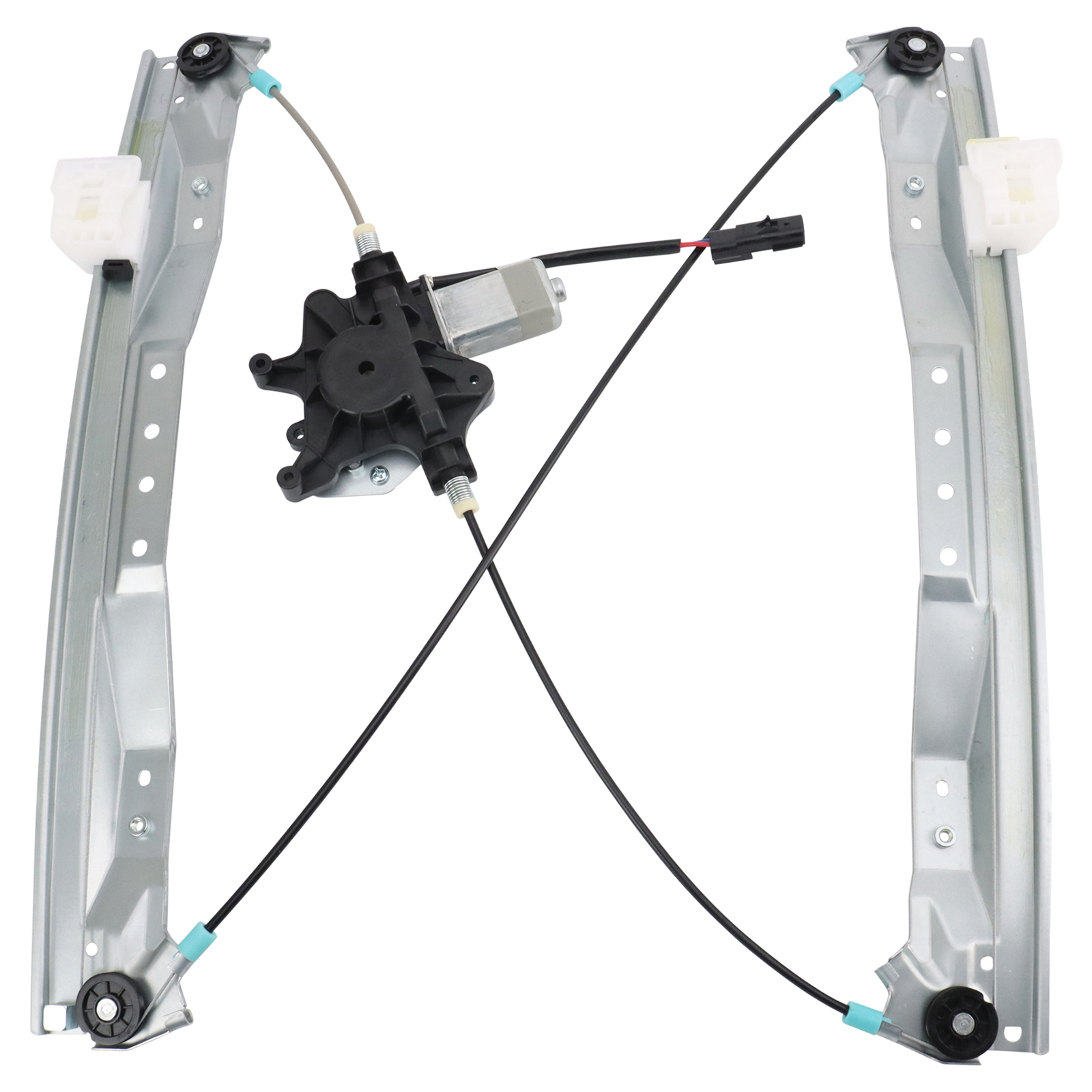 TRQ Front Left Power Window Regulator & Motor Assembly Power Driver Side Compatible with 2008-2016 Chrysler Town & Country 2008-2020 Dodge Grand Caravan 2012-2015 Ram C/V CH1350148 CH1350152 CH1350161