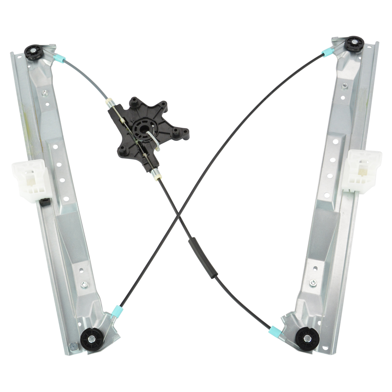 TRQ Front Power Window Regulator Set Compatible with 2008-2016 Chrysler Town & Country 2008-2018 Dodge Grand Caravan 2012-2015 Ram C/V 2009-2014 Volkswagen Routan