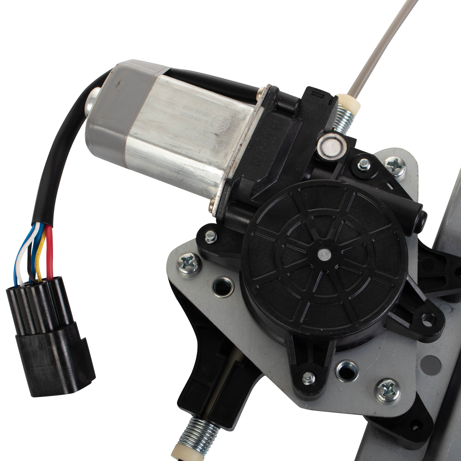TRQ Front Window Regulator Kit Power Window Regulator & Motor Assembly Compatible with 08-16 Chrysler 08-20 Dodge 12-15 Ram CH1350148 CH1350152 CH1351148 CH1351152