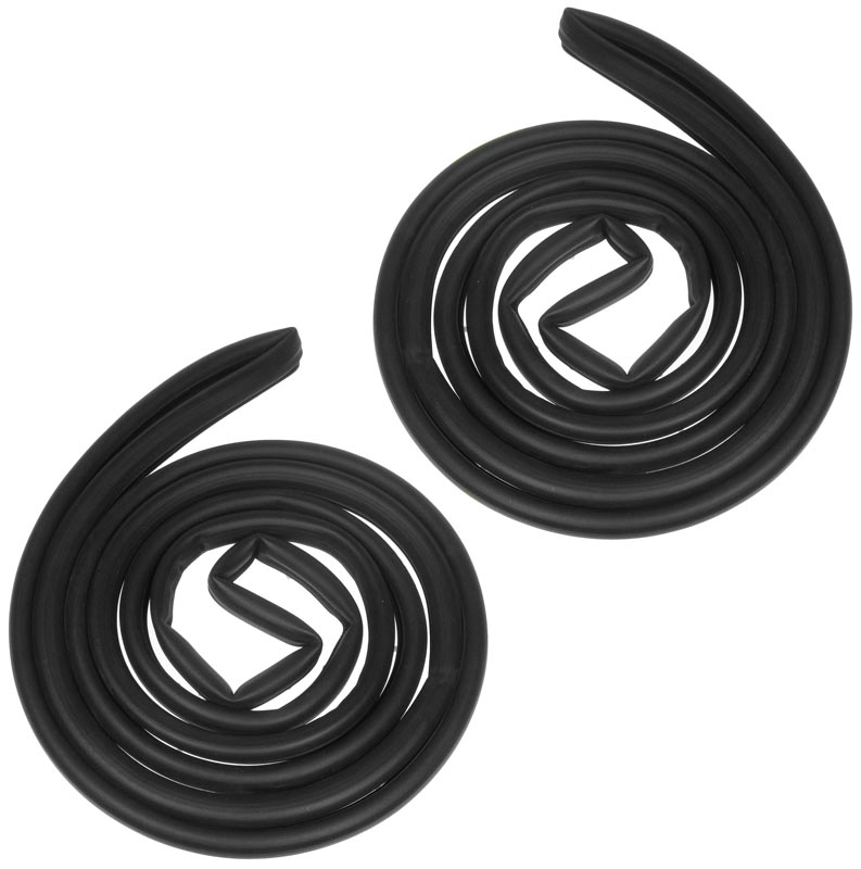 TRQ Front Door Weatherstrip Seal Compatible with 1978-1995 Chevrolet G10 G20 1978-1996 G30 1978 GMC G15 1979-1995 G1500 G25 G2500 G35 1979-1996 G3500