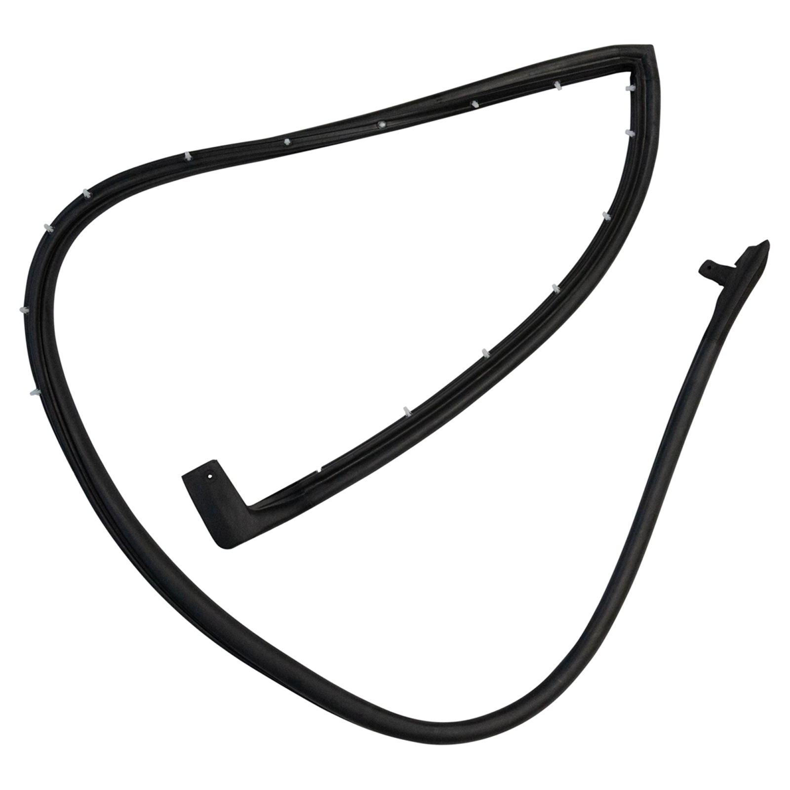 TRQ Rear Cargo Door Door Weatherstrip Seal Compatible with 75-95 G10 74 G10 Van 75-78 G15 G15/G1500 Van 79-95 G1500 G20 G20 Van G25 G25/G2500 Van G2500 75-96 G30 G30 Van G35 G35/G3500 Van 79-96 G3500