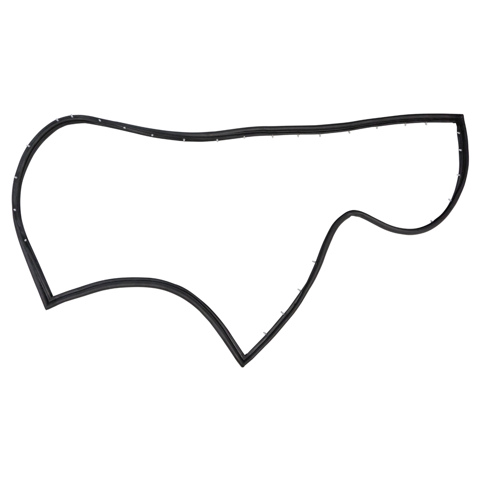 TRQ Rear Cargo Door Door Weatherstrip Seal Compatible with 75-95 G10 74 G10 Van 75-78 G15 G15/G1500 Van 79-95 G1500 G20 G20 Van G25 G25/G2500 Van G2500 75-96 G30 G30 Van G35 G35/G3500 Van 79-96 G3500