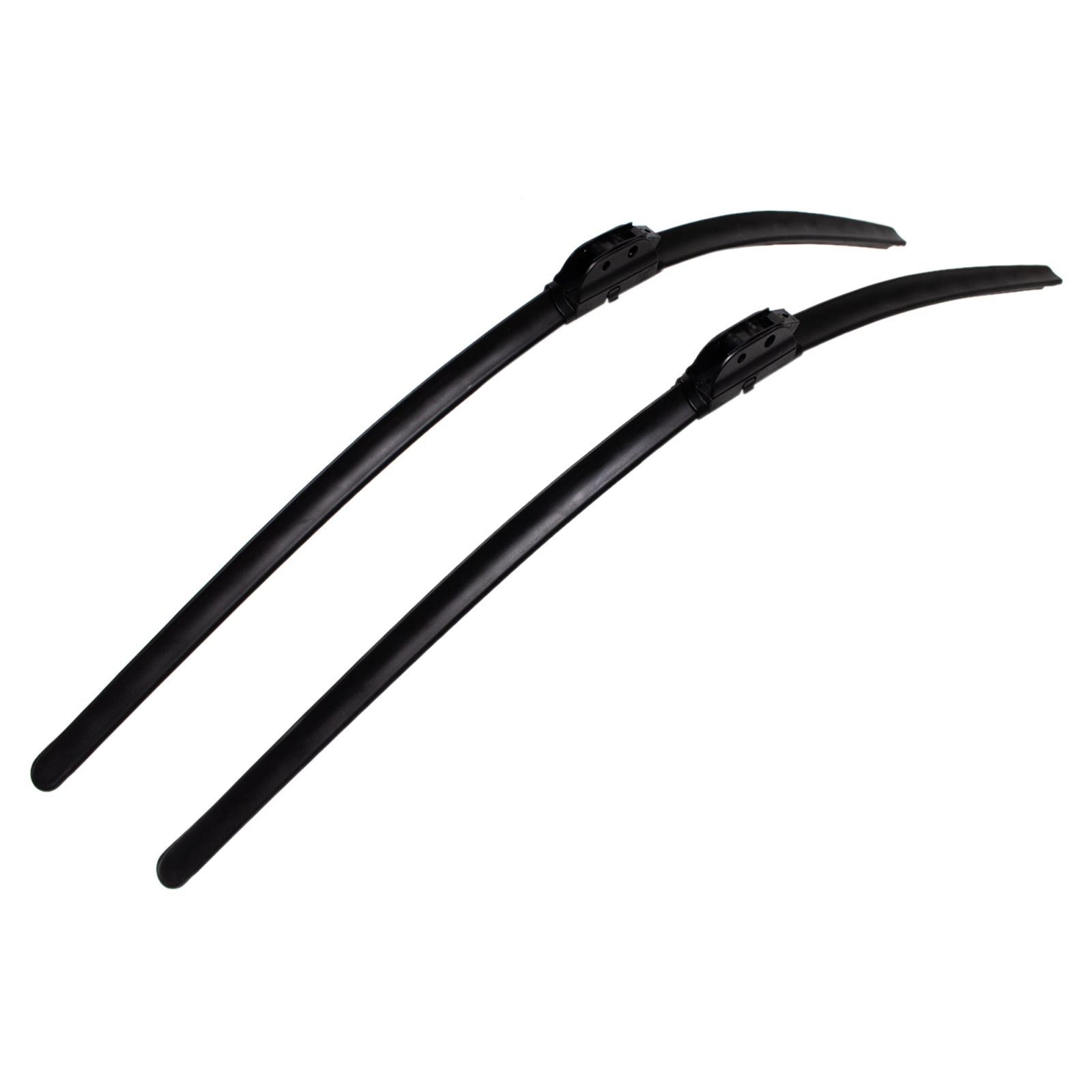 TRQ Premium Windshield Wiper Blades 28 & 28 Inch Silicone Coated & Water Repellent Wipers for Front Windshield Replacement Wiper Blades for Vehicle, Easy-Install Wipers with All-Season Performance