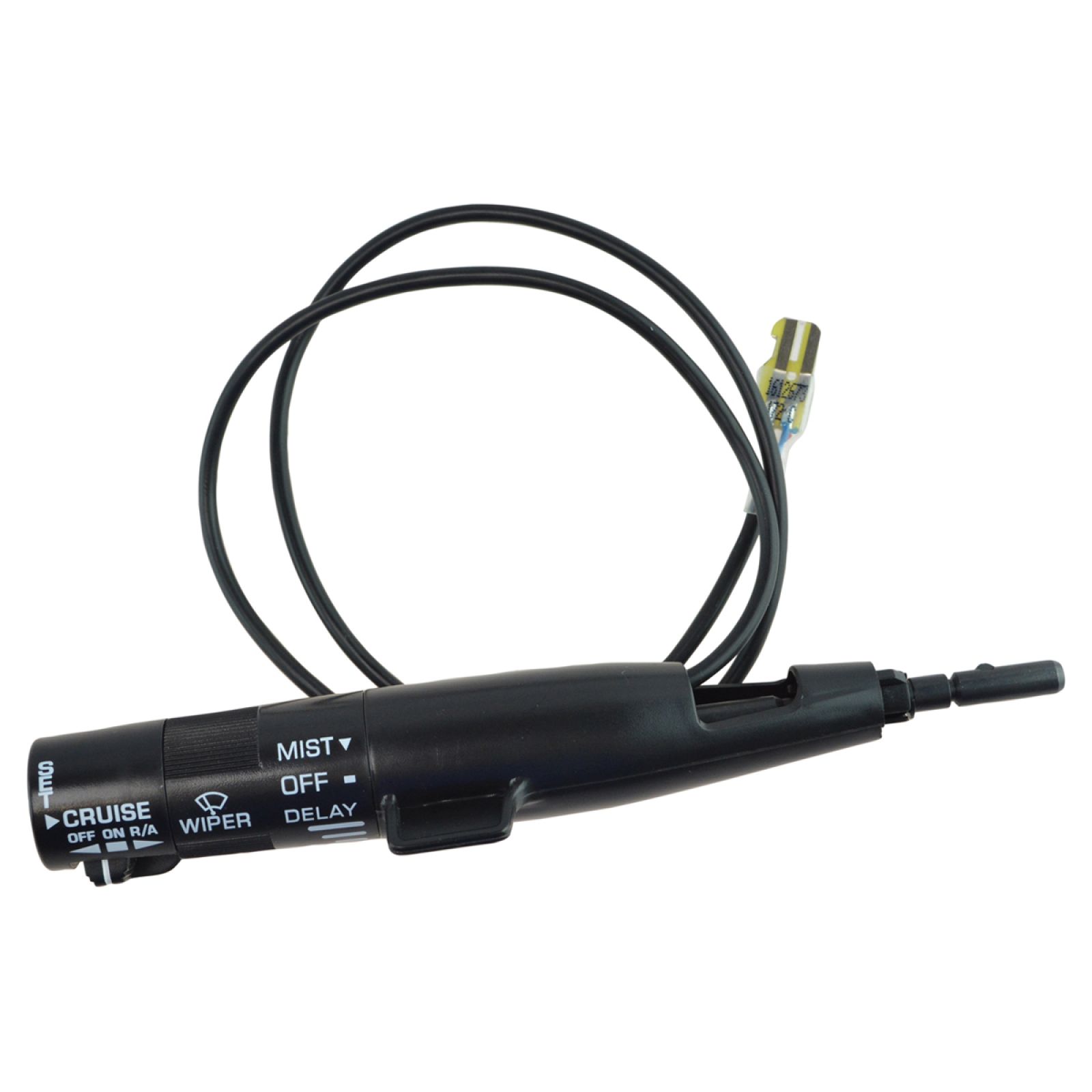Black Cruise Control Windshield Wiper Arm Lever Switch Compatible with Chevy Truck Pontiac