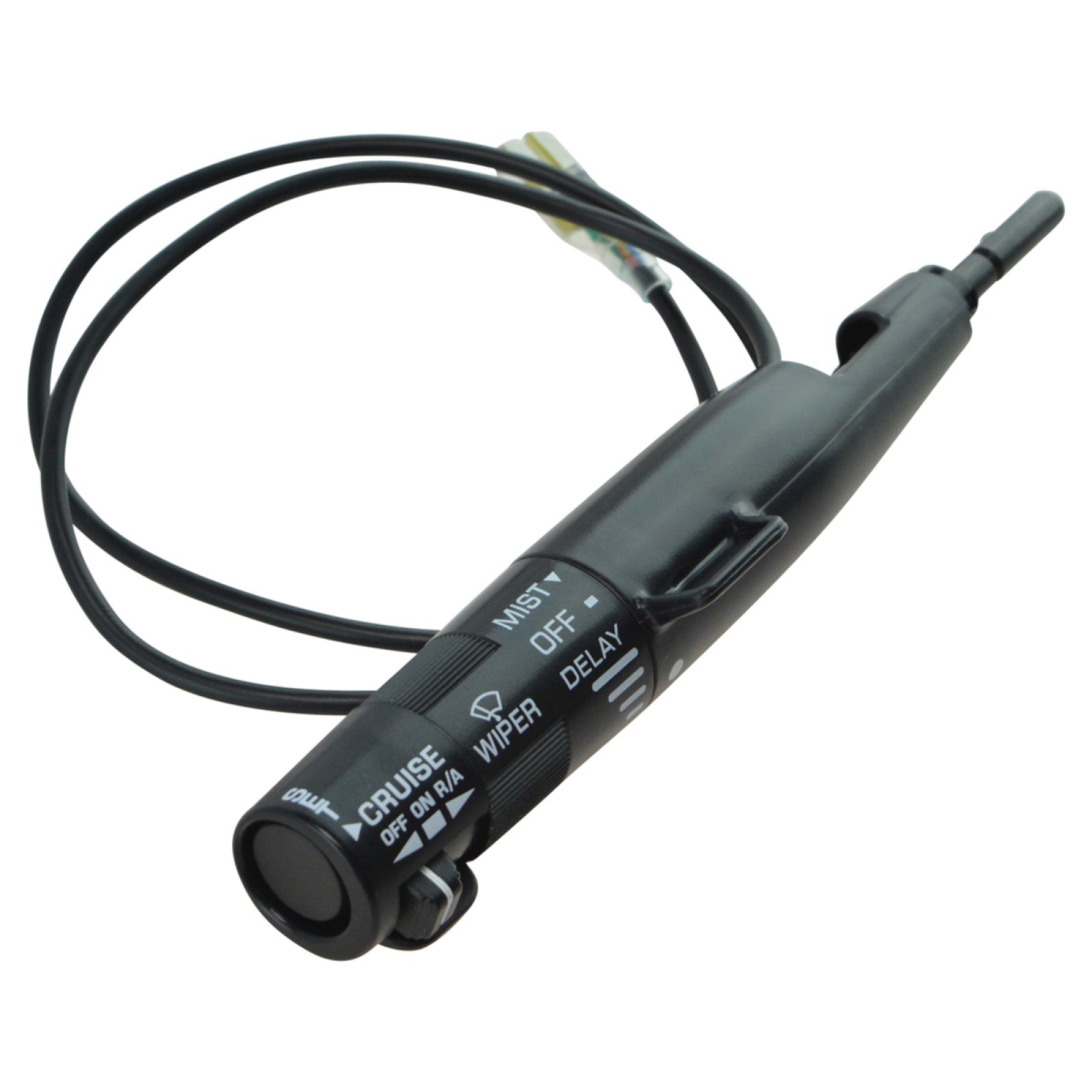 Black Cruise Control Windshield Wiper Arm Lever Switch Compatible with Chevy Truck Pontiac