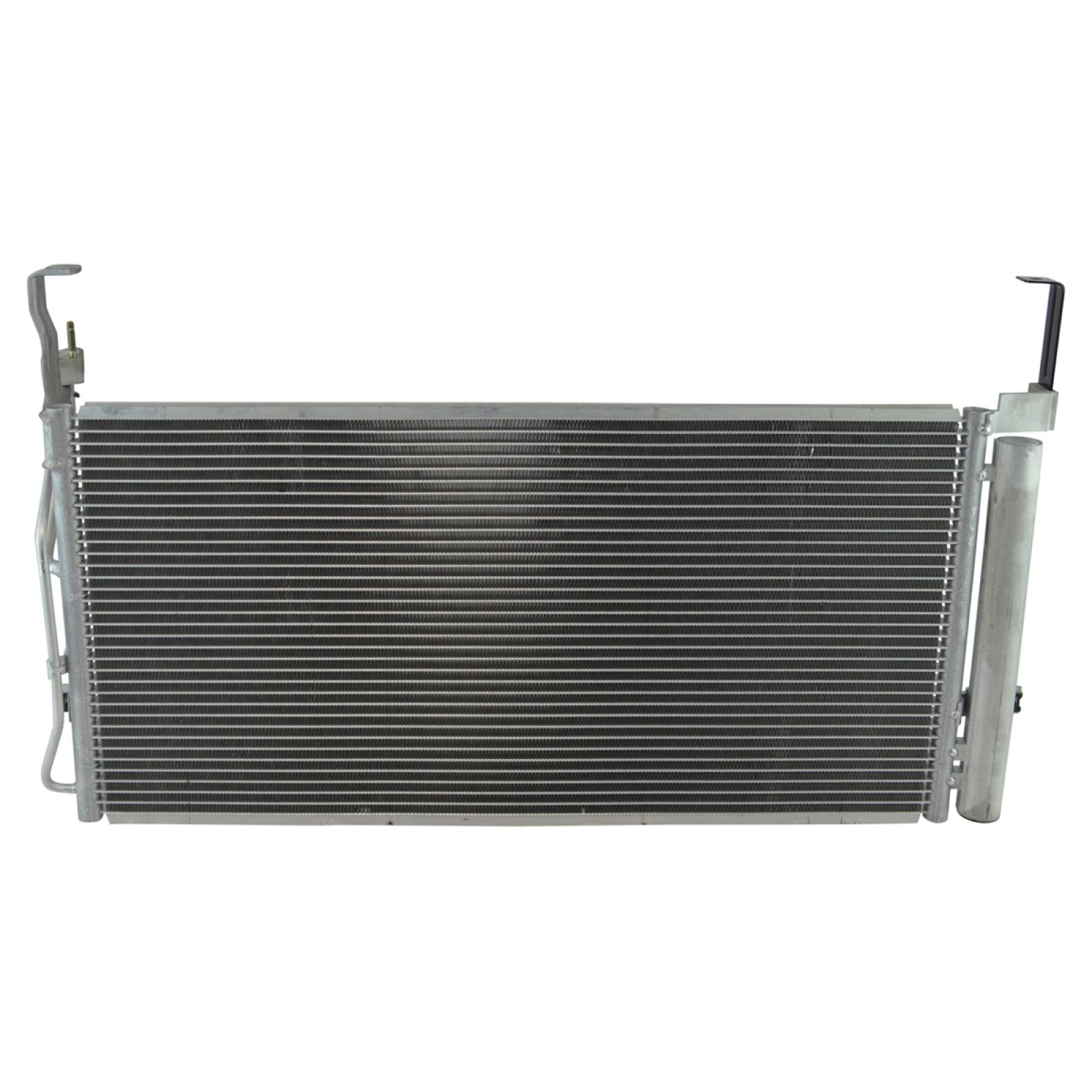 TRQ A/C Condenser and Receiver Drier Assembly Compatible with 2001-06 Hyundai Santa Fe