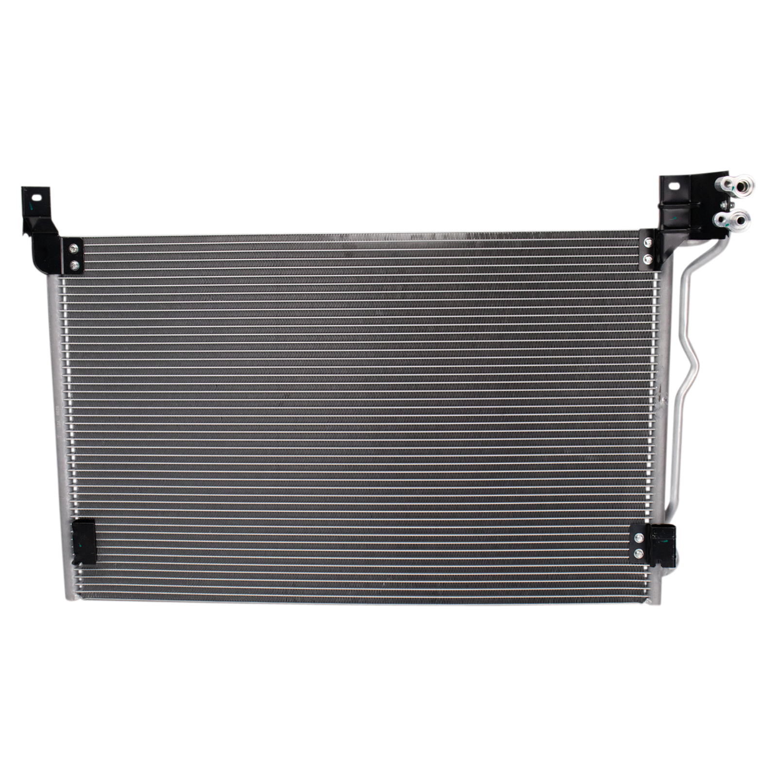 TRQ A/C Condenser Parallel Flow Aluminum for 2003-2005 Ford Crown Victoria Lincoln Town Car Mercury Grand Marquis 2003-2004 Marauder