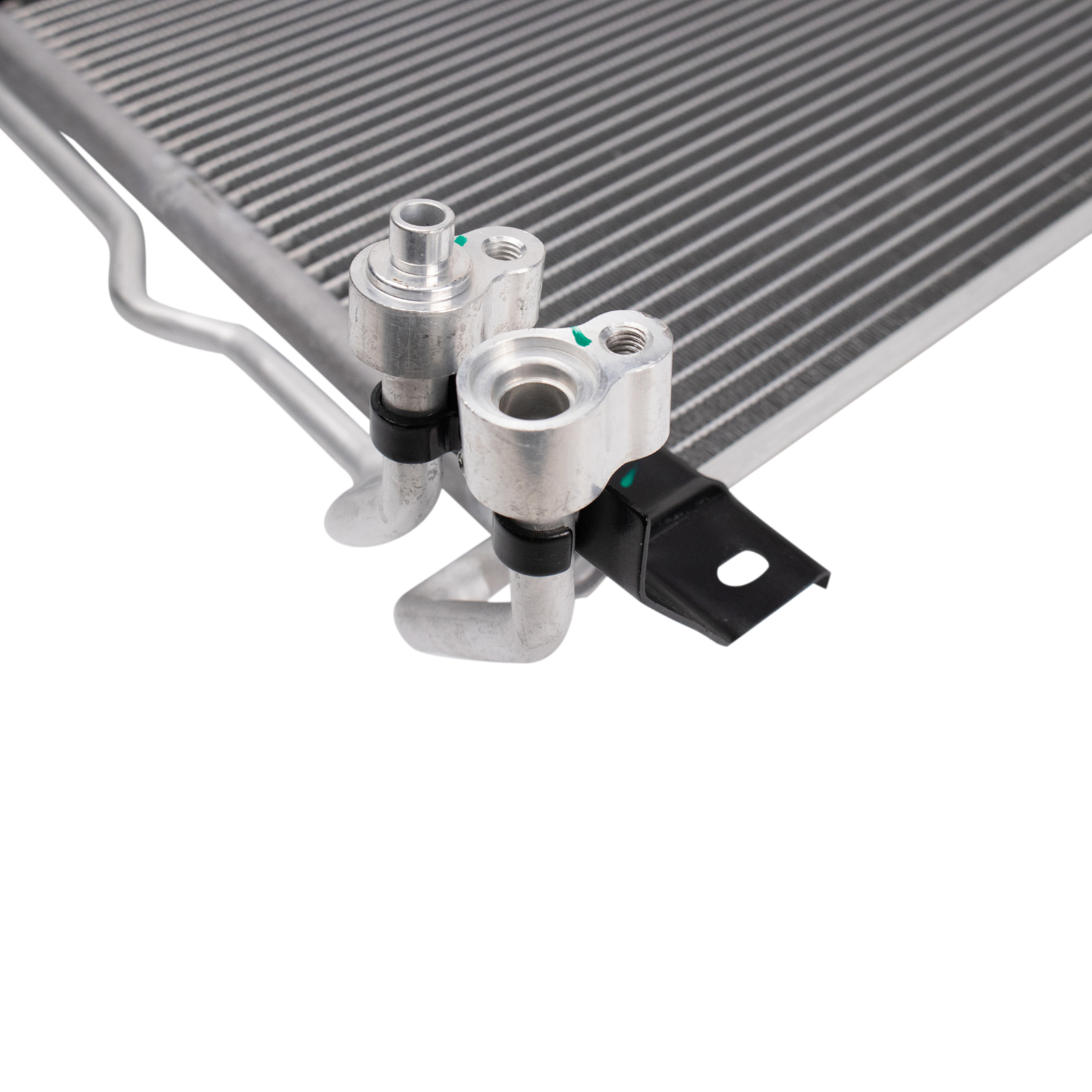 TRQ A/C Condenser Parallel Flow Aluminum for 2003-2005 Ford Crown Victoria Lincoln Town Car Mercury Grand Marquis 2003-2004 Marauder