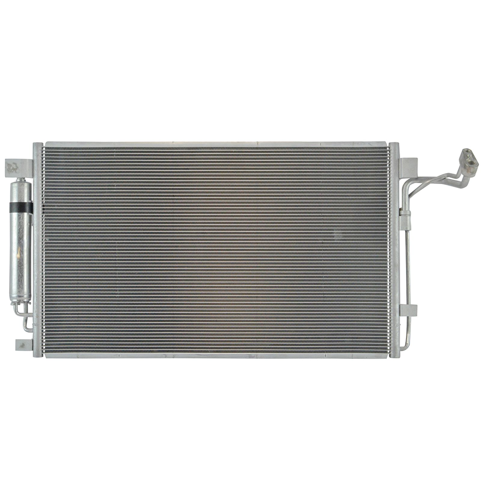 TRQ A/C Condenser and Receiver Drier Assembly Compatible with 2007-2018 Nissan Altima 2009-2014 Maxima 2016-2020 Maxima