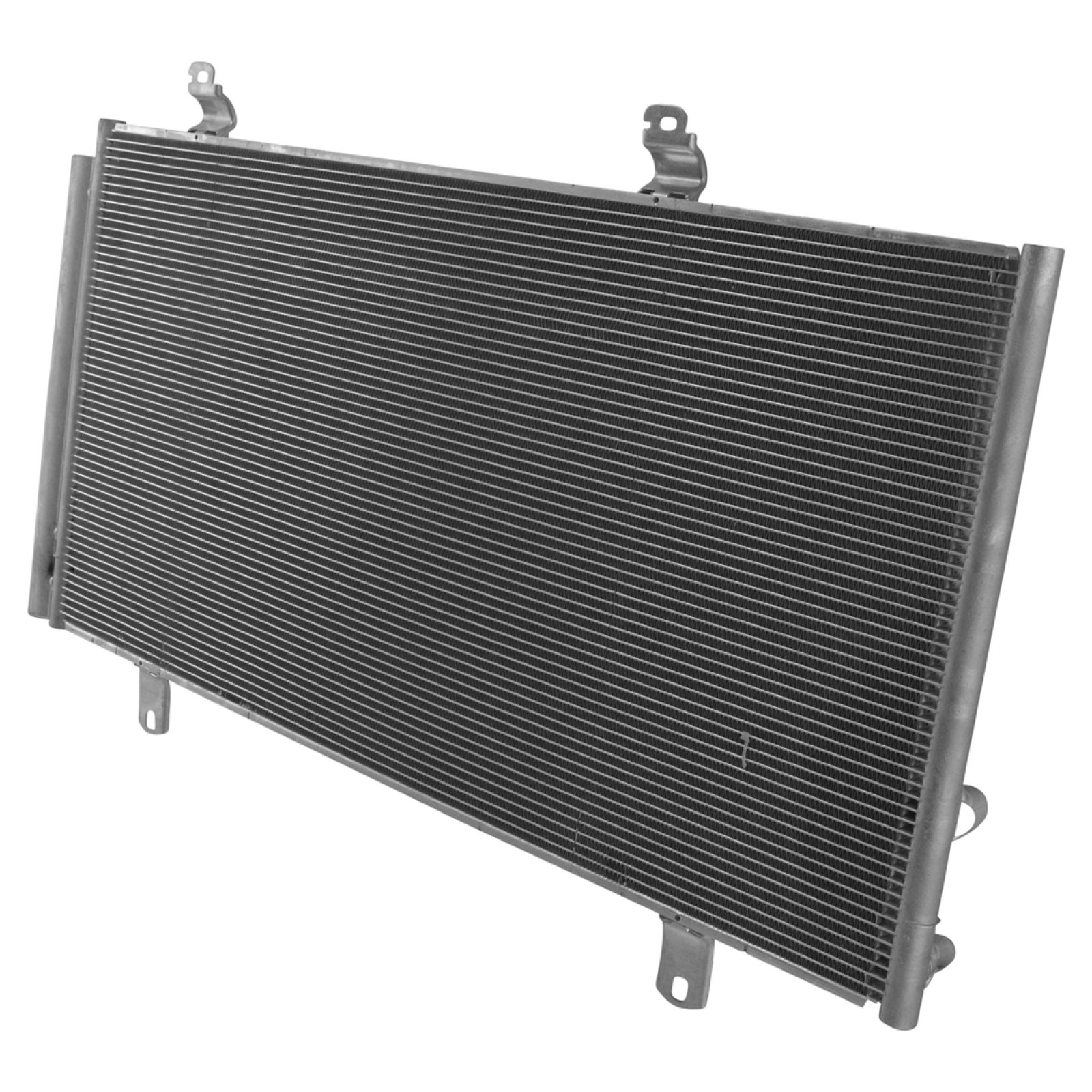 TRQ A/C Condenser and Receiver Drier Assembly Compatible with 2007-2011 Toyota Camry SE LE XLE 2009-2011 Camry Base Model 2007-2008 CE 2005-2012 Avalon 2007-2012 Lexus ES350 09-15 Toyota Venza