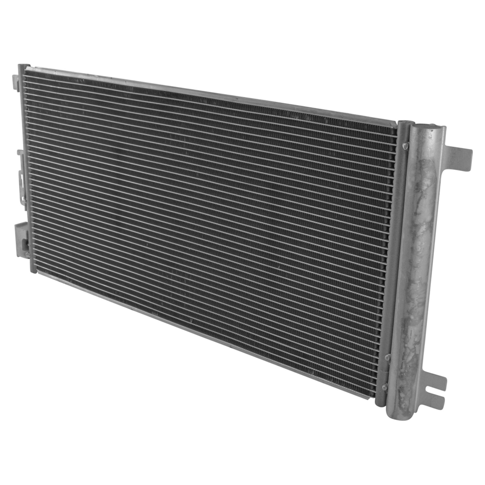 TRQ A/C Condenser and Receiver Drier Assembly Compatible with 2004-2012 Chevrolet Malibu 2005-2010 Pontiac G6 2007-2009 Saturn Aura