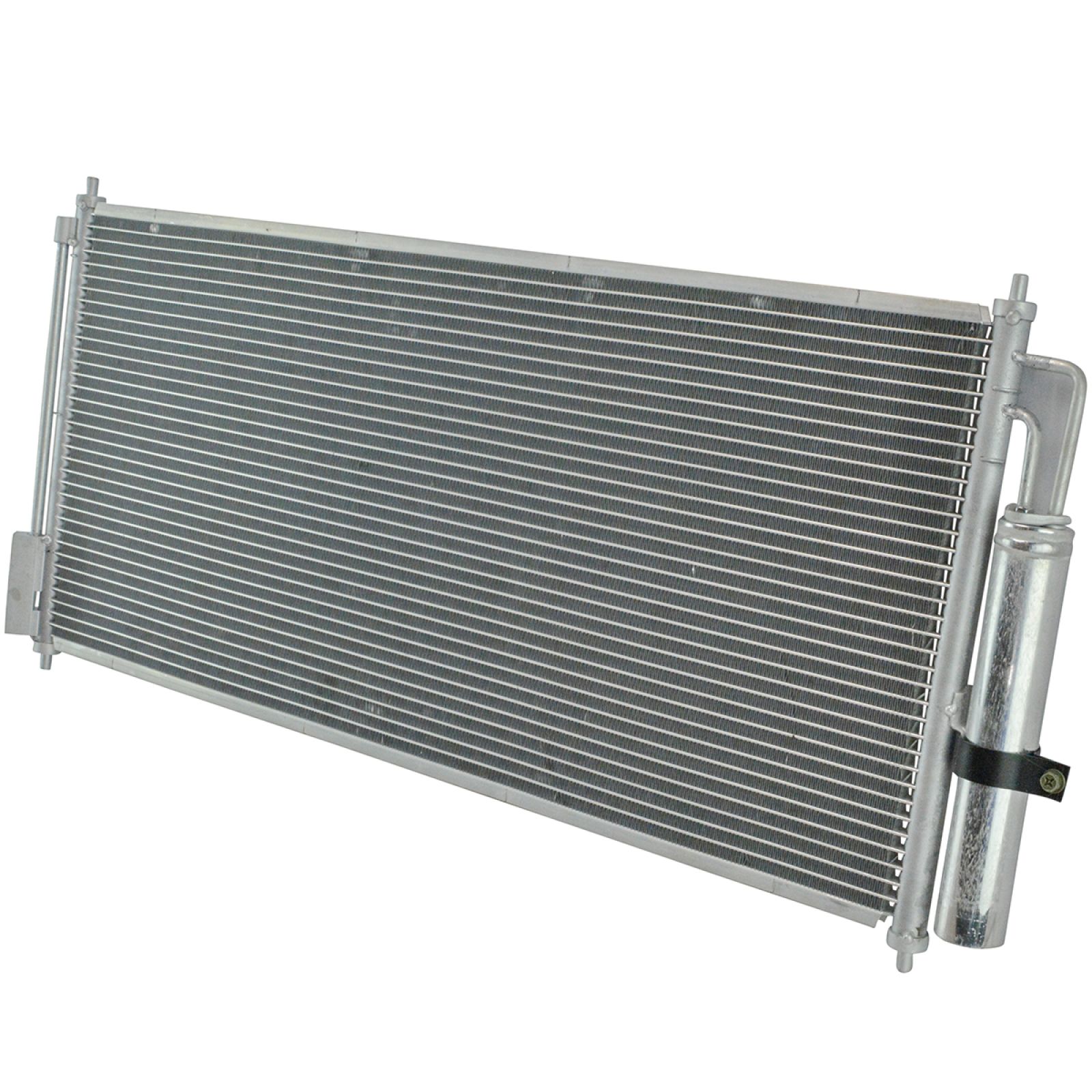 TRQ A/C Condenser and Receiver Drier Assembly Compatible with 02-06 Nissan Altima 04-08 Maxima