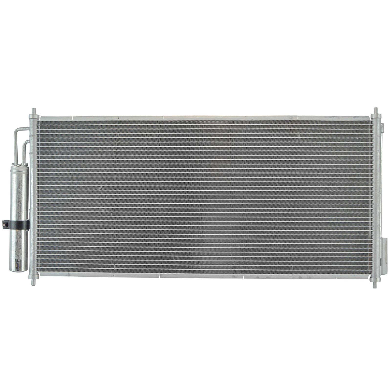 TRQ A/C Condenser and Receiver Drier Assembly Compatible with 02-06 Nissan Altima 04-08 Maxima