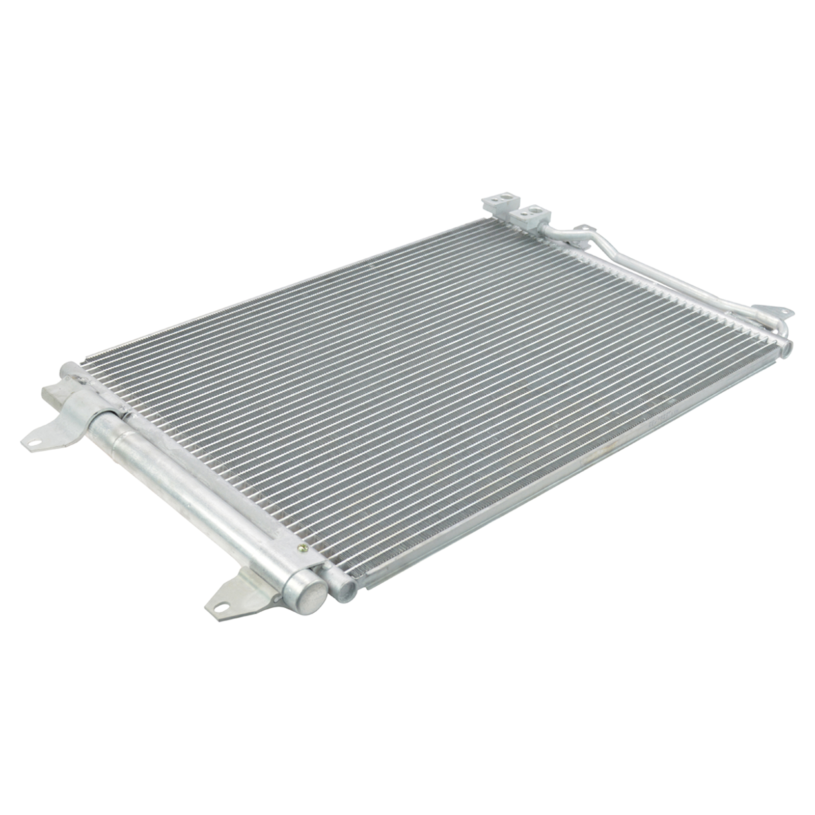 TRQ A/C Condenser and Receiver Drier Assembly Compatible with 2013-14 Volkswagen Beetle 2015 Volkswagen Beetle To 6/30/15 Production Date 2011-15 Jetta