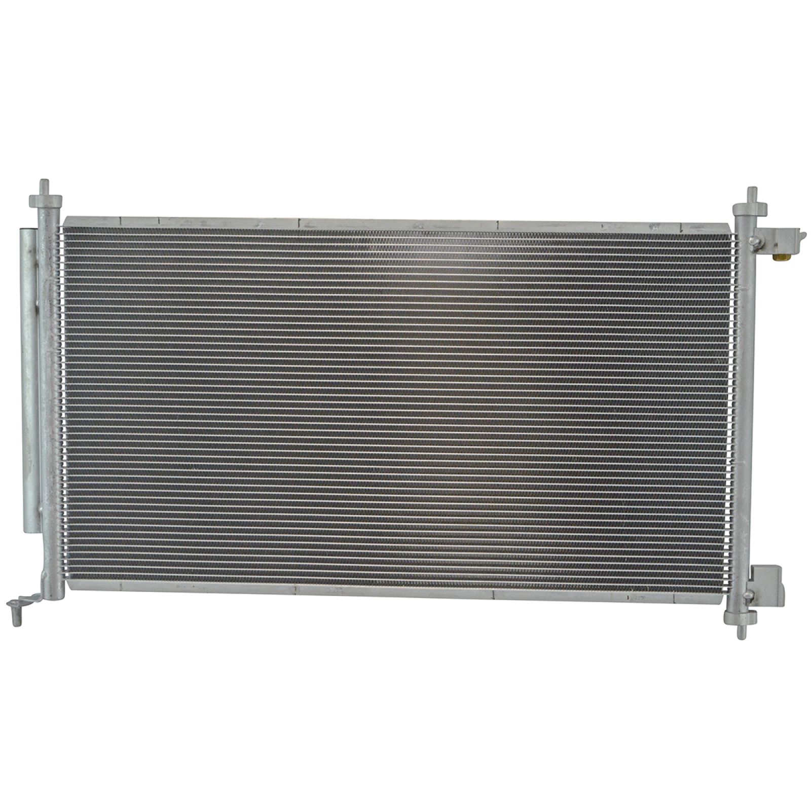 TRQ A/C Condenser and Receiver Drier Assembly Compatible with 2009-2014 Nissan Cube 2007-2012 Versa