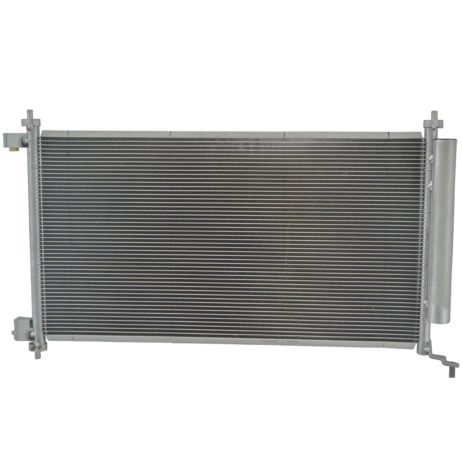 TRQ A/C Condenser and Receiver Drier Assembly Compatible with 2009-2014 Nissan Cube 2007-2012 Versa