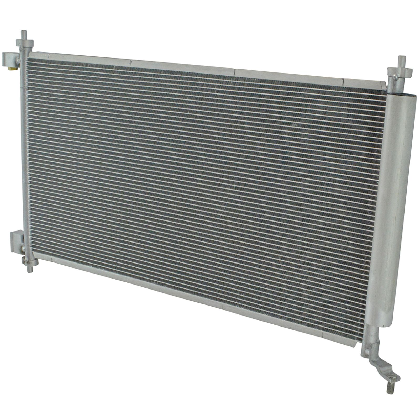 TRQ A/C Condenser and Receiver Drier Assembly Compatible with 2009-2014 Nissan Cube 2007-2012 Versa