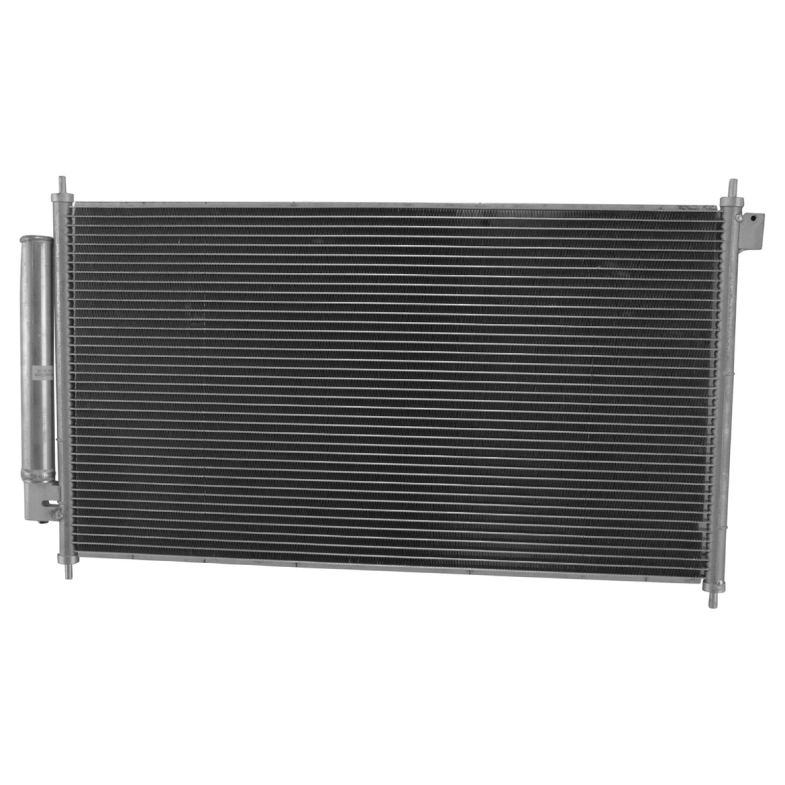 TRQ A/C Condenser and Receiver Drier Assembly Compatible with 13-22 Acura ILX 12-15 Honda Civic