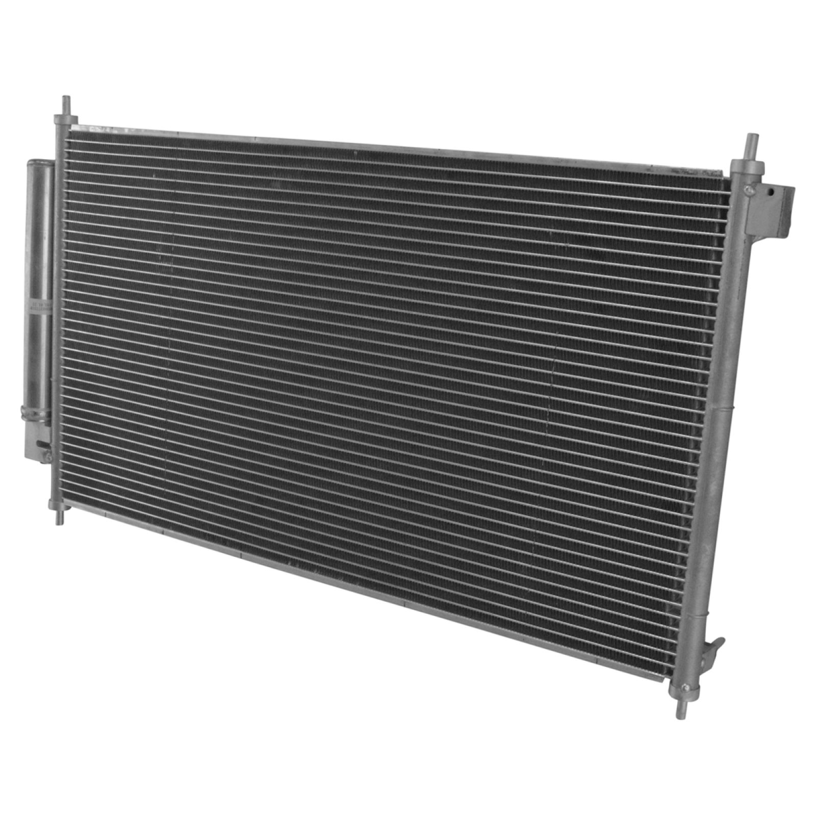 TRQ A/C Condenser and Receiver Drier Assembly Compatible with 13-22 Acura ILX 12-15 Honda Civic