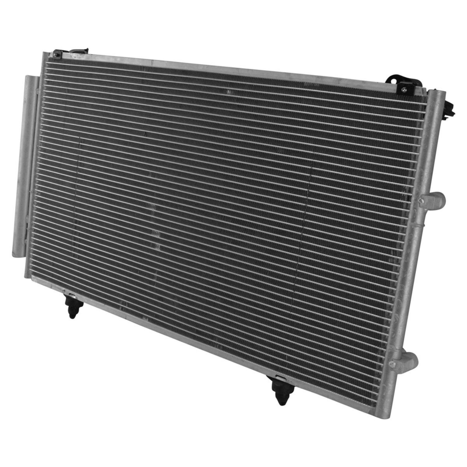 TRQ Air Conditioning A/C Condenser Receiver Drier Compatible with 2002-2003 Lexus ES300 2004-2005 ES330 2002-2006 Toyota Camry 2004-2008 Solara TO3030183