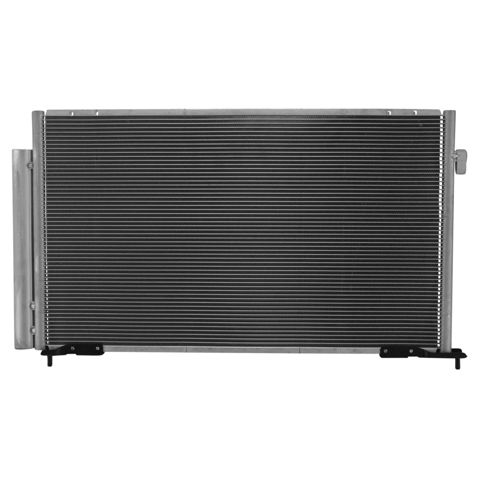 TRQ A/C Condenser and Receiver Drier Assembly for 2 Door Coupe with 1.8L Engine Compatible with 2006-2011 Honda Civic Coupe 1.8L
