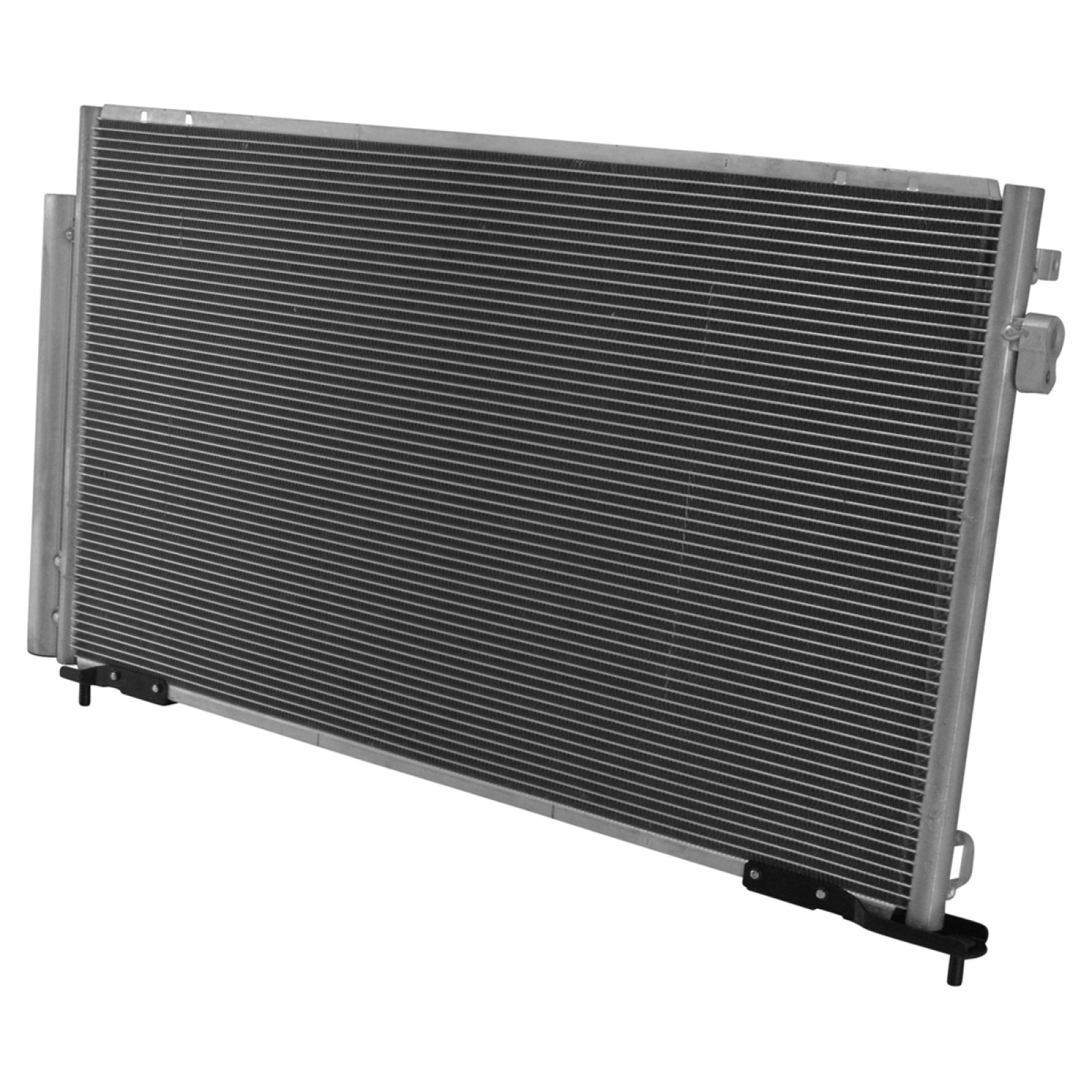 TRQ A/C Condenser and Receiver Drier Assembly for 2 Door Coupe with 1.8L Engine Compatible with 2006-2011 Honda Civic Coupe 1.8L