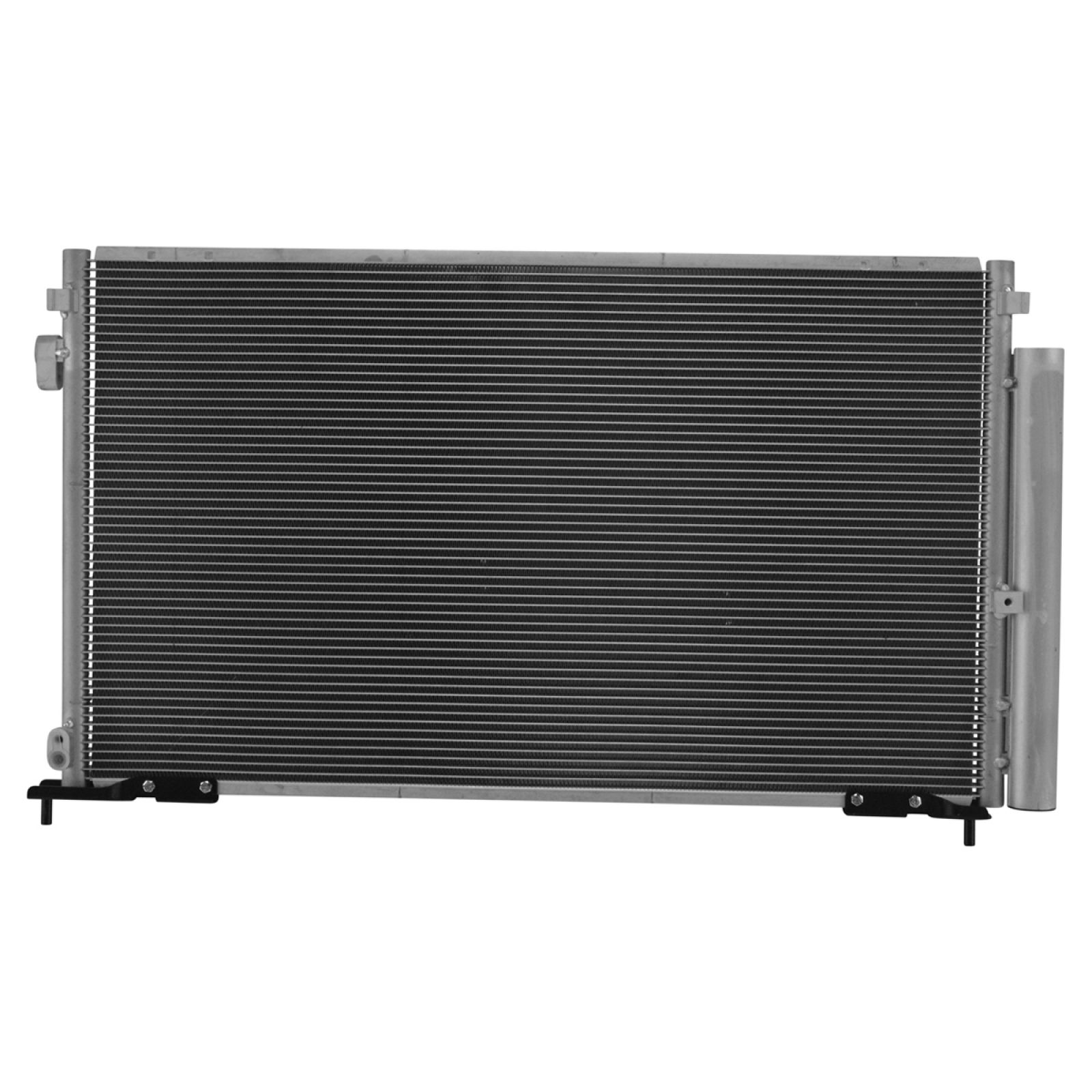 TRQ A/C Condenser and Receiver Drier Assembly for 2 Door Coupe with 1.8L Engine Compatible with 2006-2011 Honda Civic Coupe 1.8L