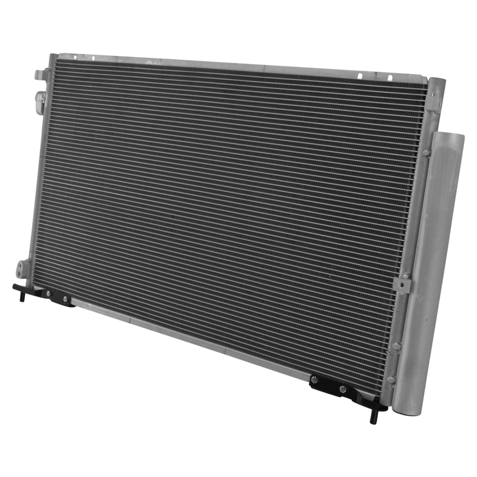 TRQ A/C Condenser and Receiver Drier Assembly for 2 Door Coupe with 1.8L Engine Compatible with 2006-2011 Honda Civic Coupe 1.8L