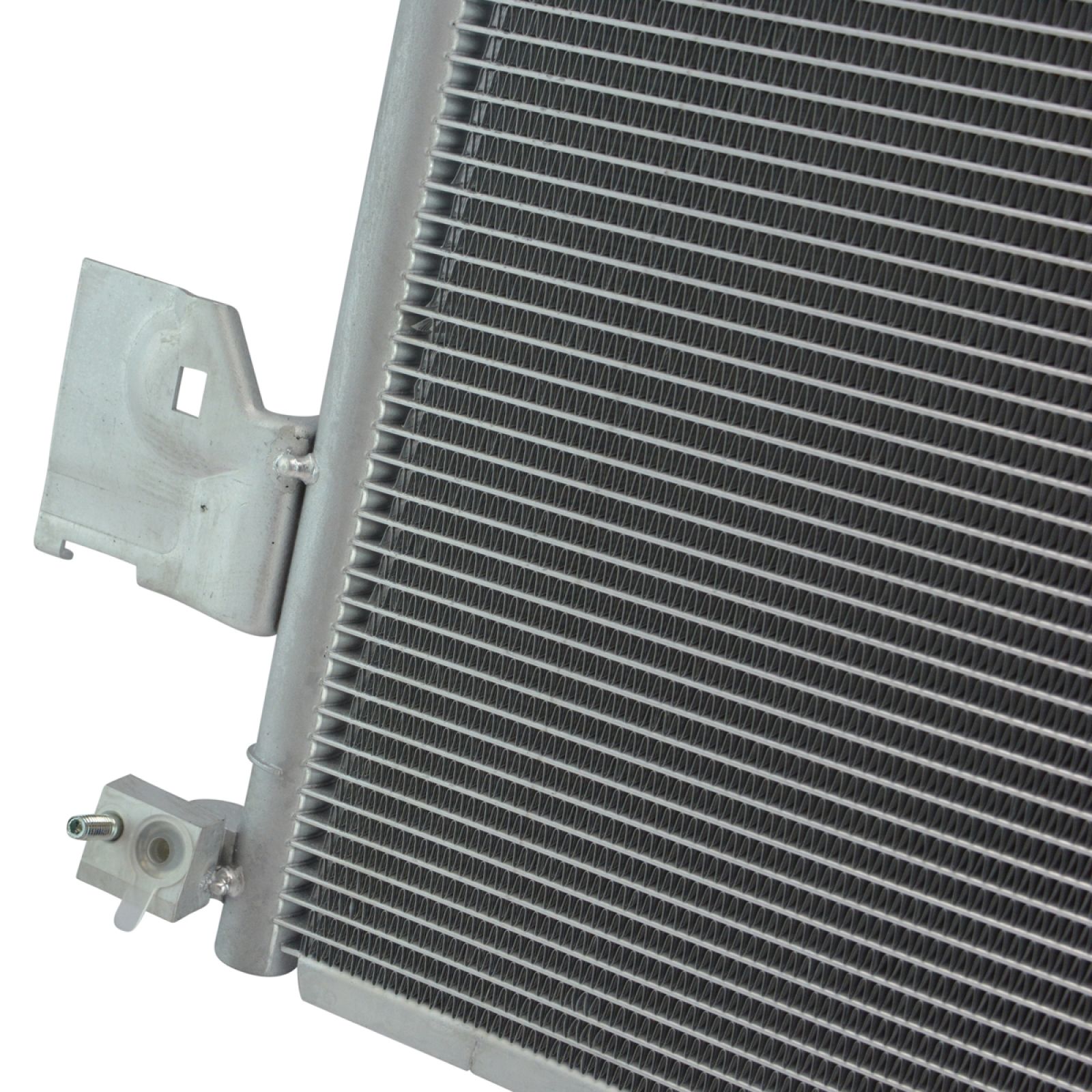 TRQ A/C Condenser & Receiver Drier Assembly for 08-17 Mitsubishi Lancer 07-13 Outlander 11-23 Outlander Sport
