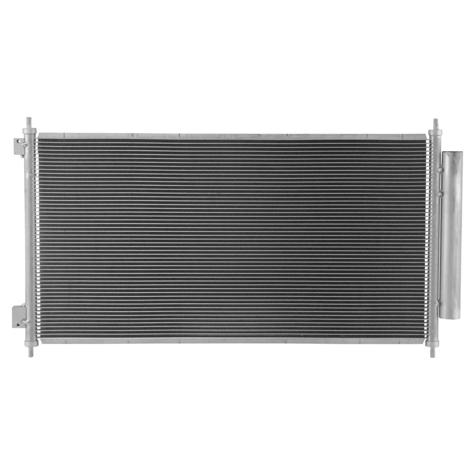 TRQ A/C Condenser and Receiver Drier Assembly Compatible with 2008-12 Honda Accord 10-11 Accord Crosstour 12-15 Crosstour