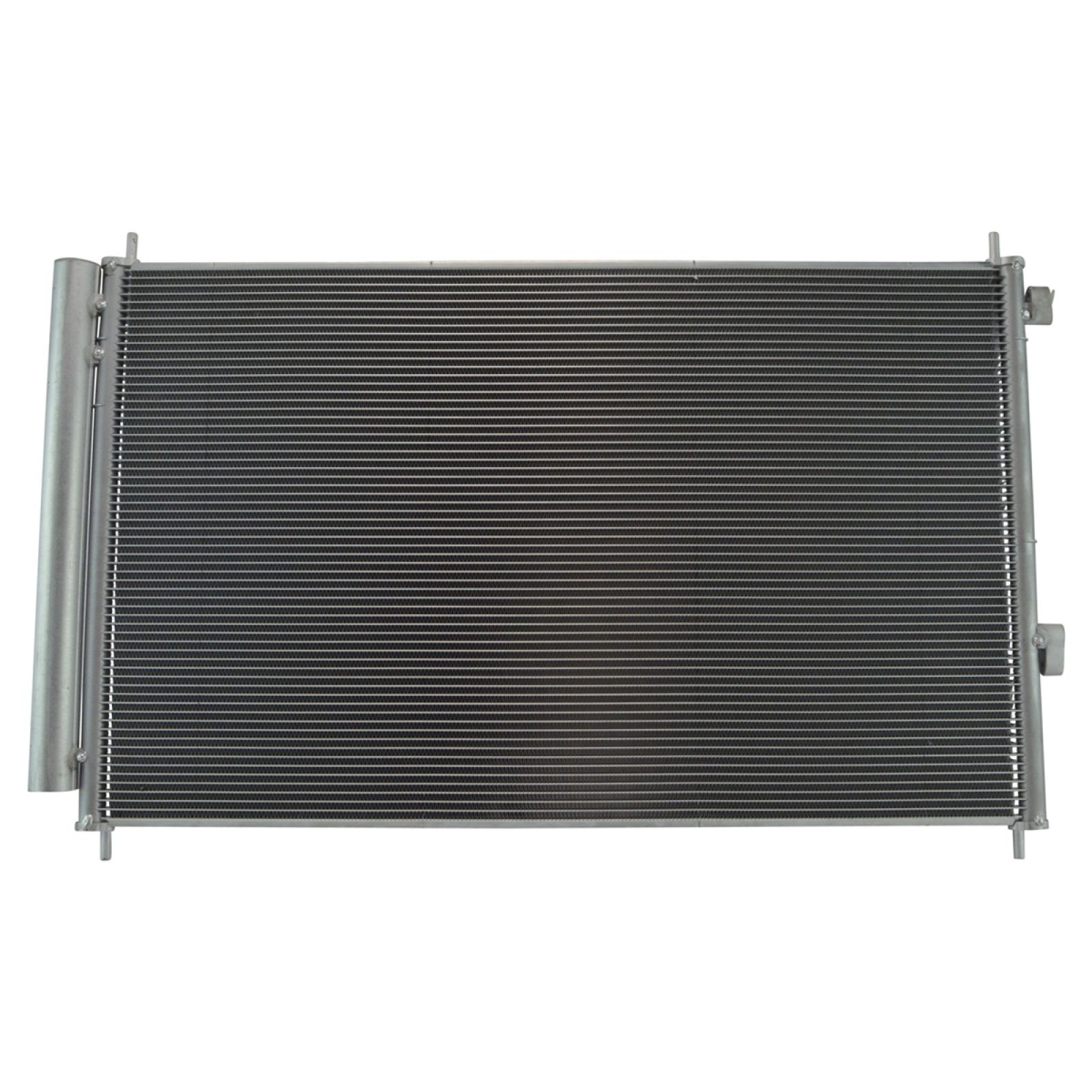 TRQ A/C Condenser and Receiver Drier Assembly Compatible with 2006-2012 Toyota RAV4